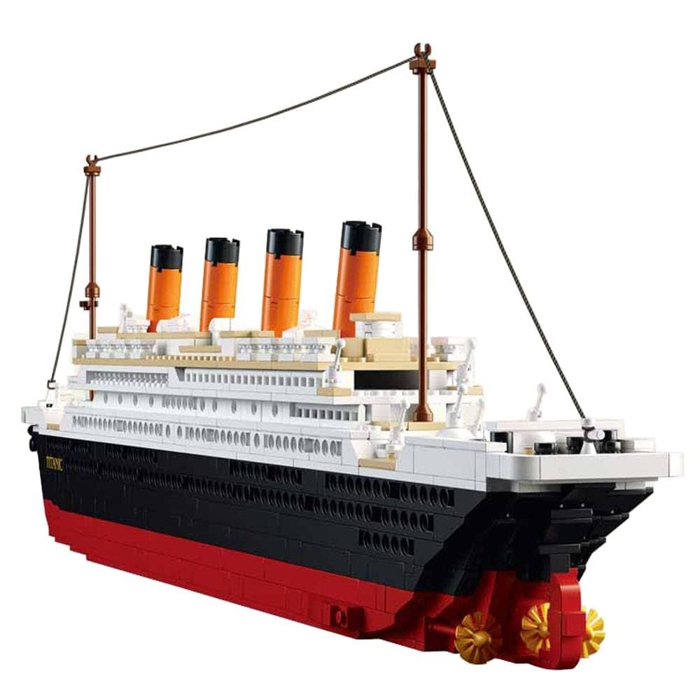 Building Bricks for Titanic 1021 Pieces Block Model Kit