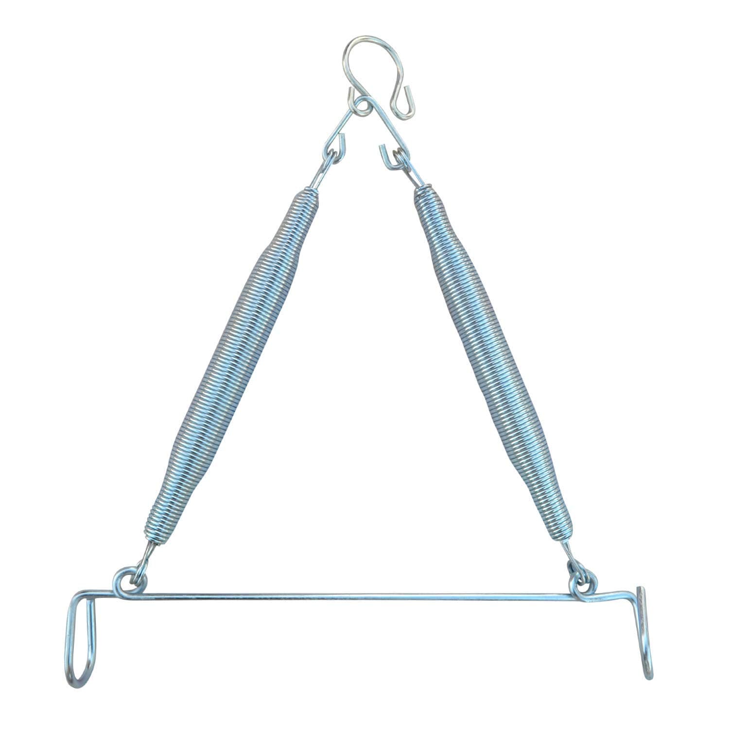 Spring for Baby Cradle Spring for Swing, Infant Jhula Swing Stainless Steel Spring Set Triangle, Spring for Hanging cralde, thottil Hook, jhoola, palna, jula, Swings (Capacity 15 Kgs)