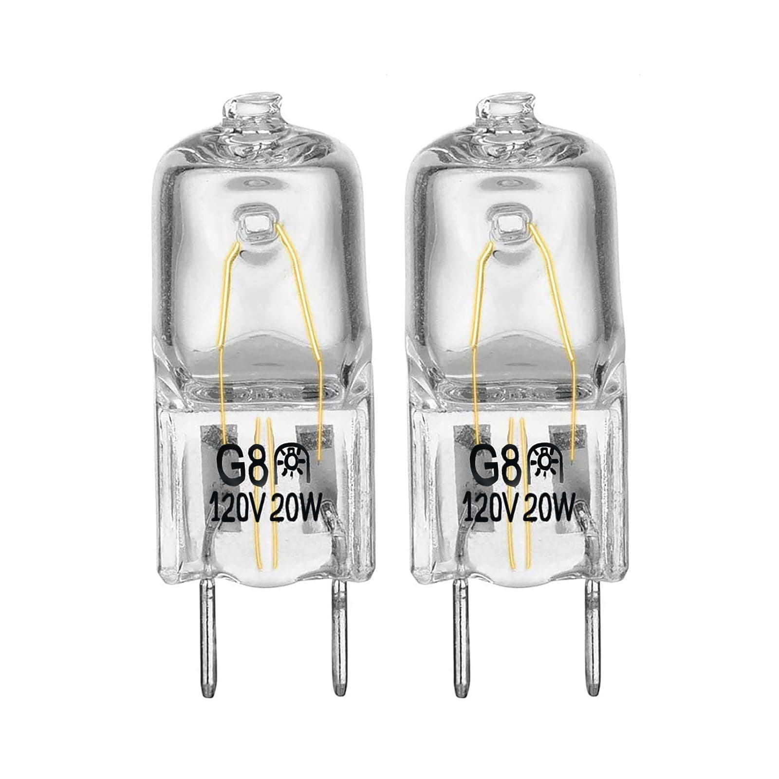 Halogen Light Bulb Fits for GE Samsung Ken More Elite Maytag Over The Stove Range Microwave, Night Light/Stove Light Bulb for GE Microwave, Replaces WB25X10019, 2Pack