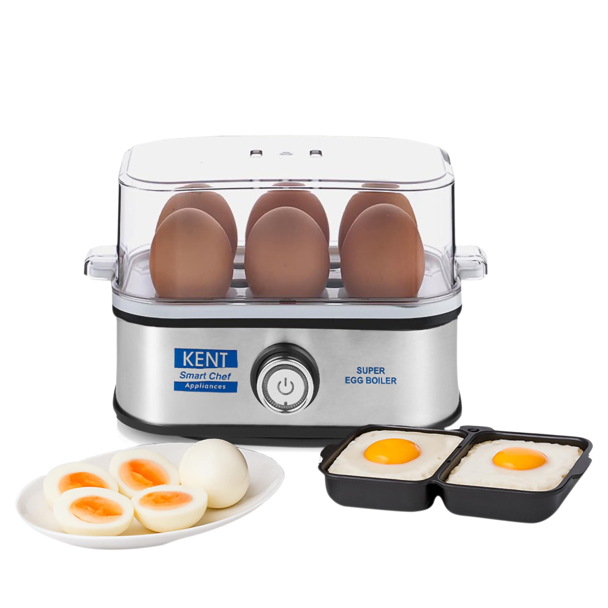 Kent Super Egg Boiler (16069), 400 W, Silver
