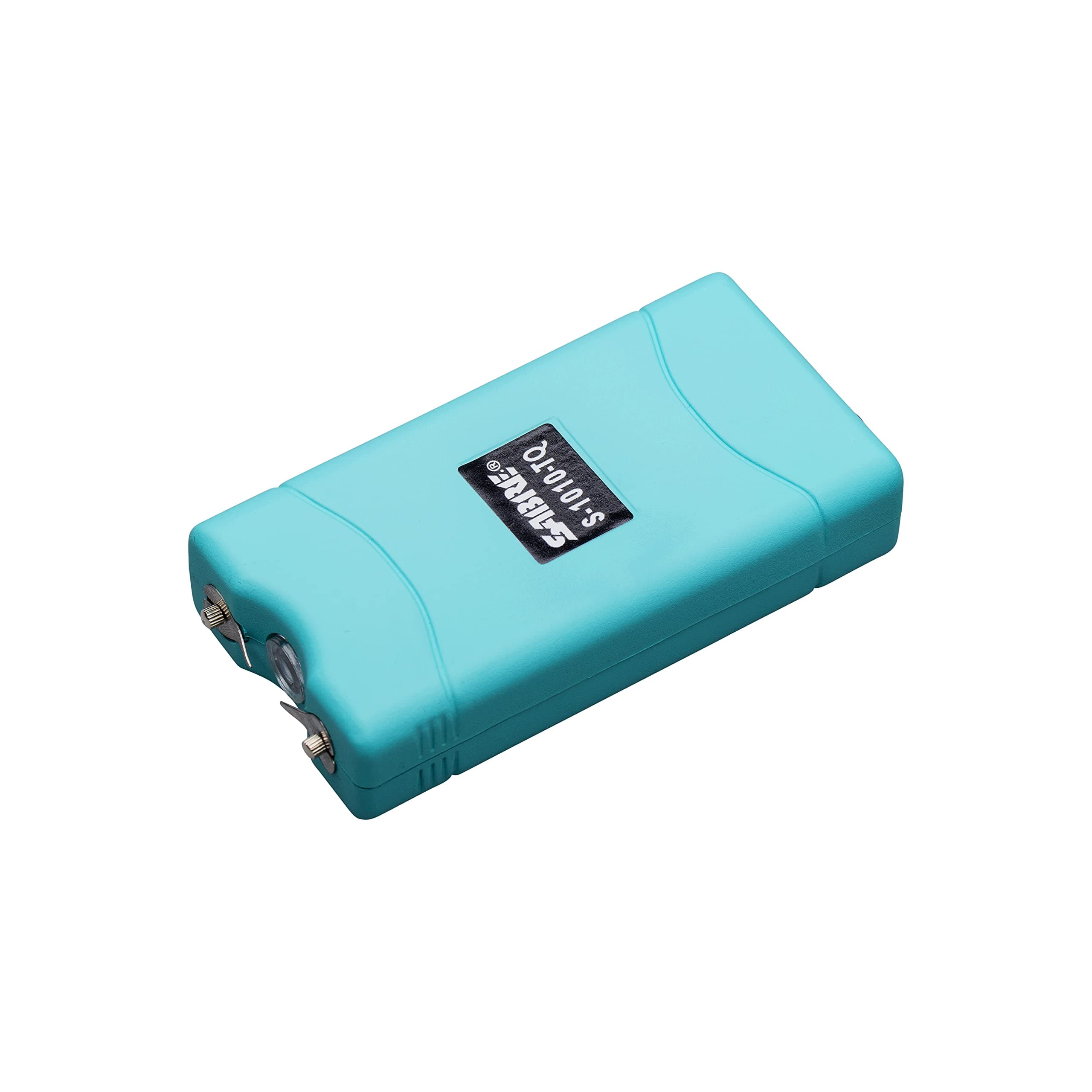 Sabre 2-in-1 Stun Gun with LED Flashlight, Self Defense Stun Gun with Painful 1.160 µC Charge, 120 Lumens, Rechargeable Battery, Easy to Use Safety Switch, Belt Holster for Quick Access