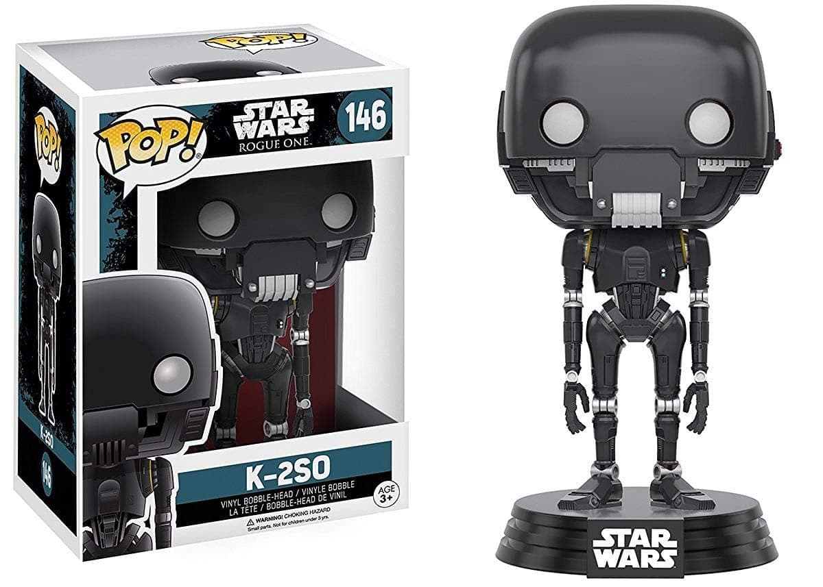 Funko Pop Star Wars Rogue One K-2SO, Black