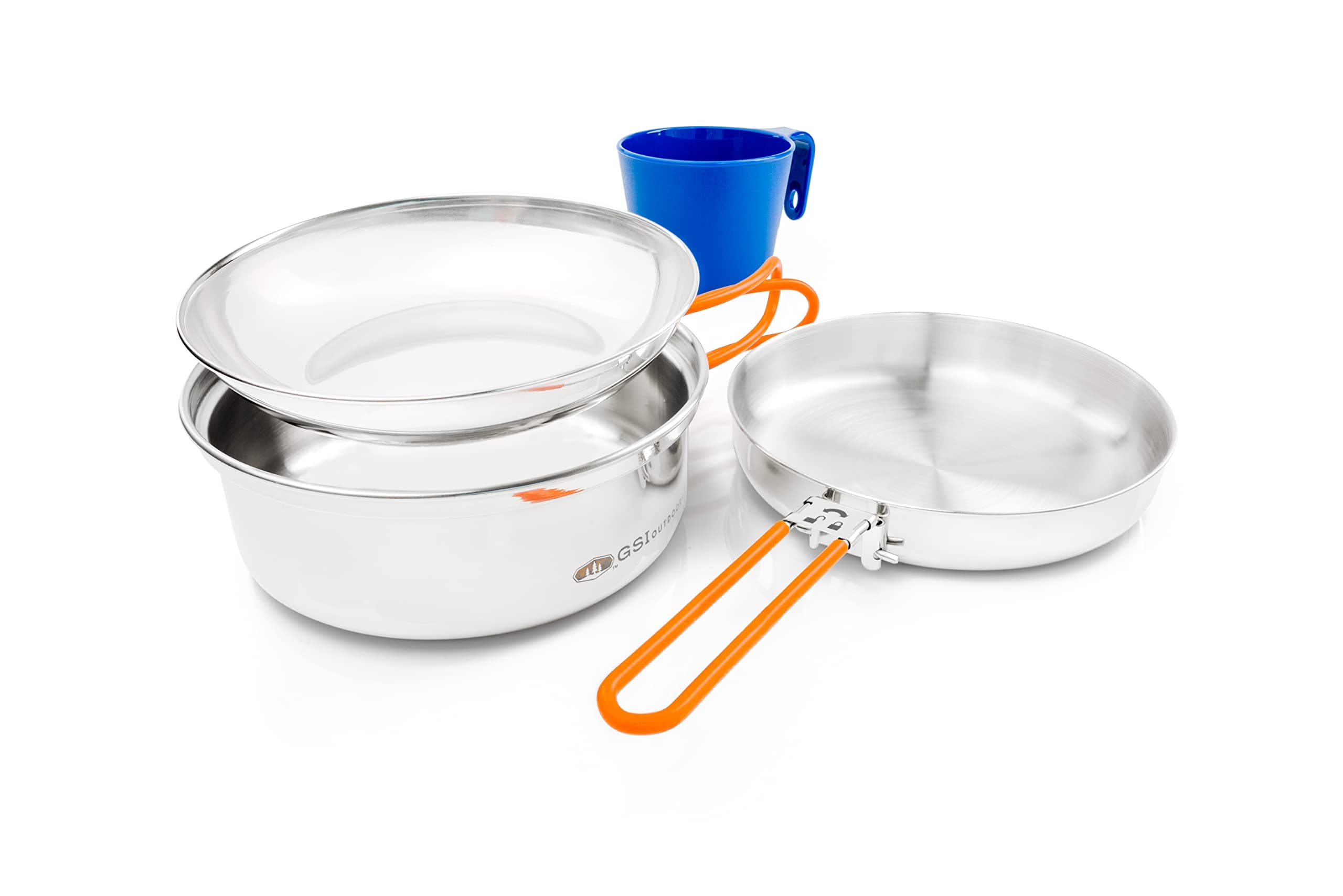 STAINLESS 1 PERSON MESS KIT GLACIER