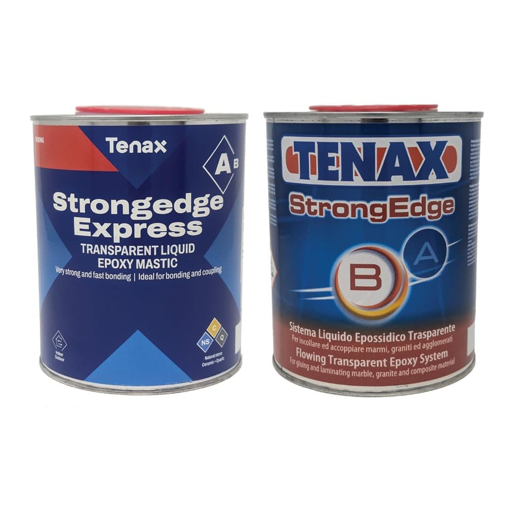Tenax StrongEdge Express Water Clear Flowing Epoxy - 2:1, 1.5-Quart Kit