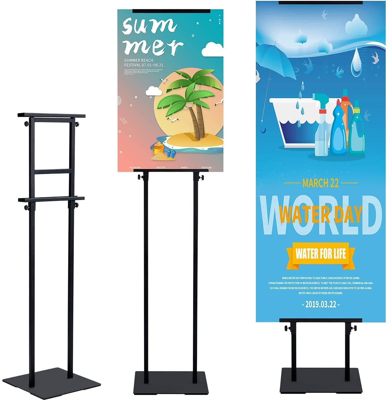 Klvied Heavy Duty Poster Stand