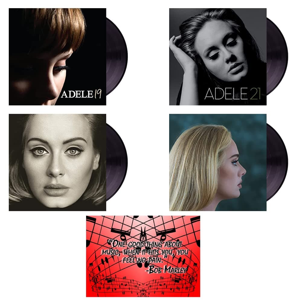 Adele: Complete 4 Studio Album Discography Newest Release 30 Included Art Card