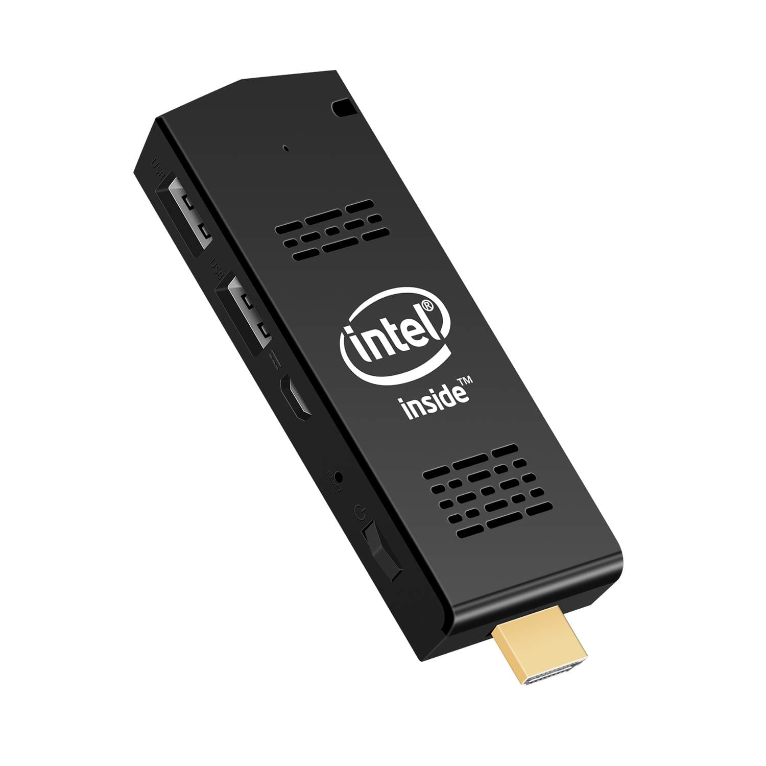 AIOEXPC PC Stick Mini Computer Stick with Intel Atom Z8350 & Windows 10 Pro 4GB RAM 64GB ROM Support 4K HD,Dual Band WiFi 2.4G/5G, Bluetooh 4.2,Support Auto-On After Power Failure