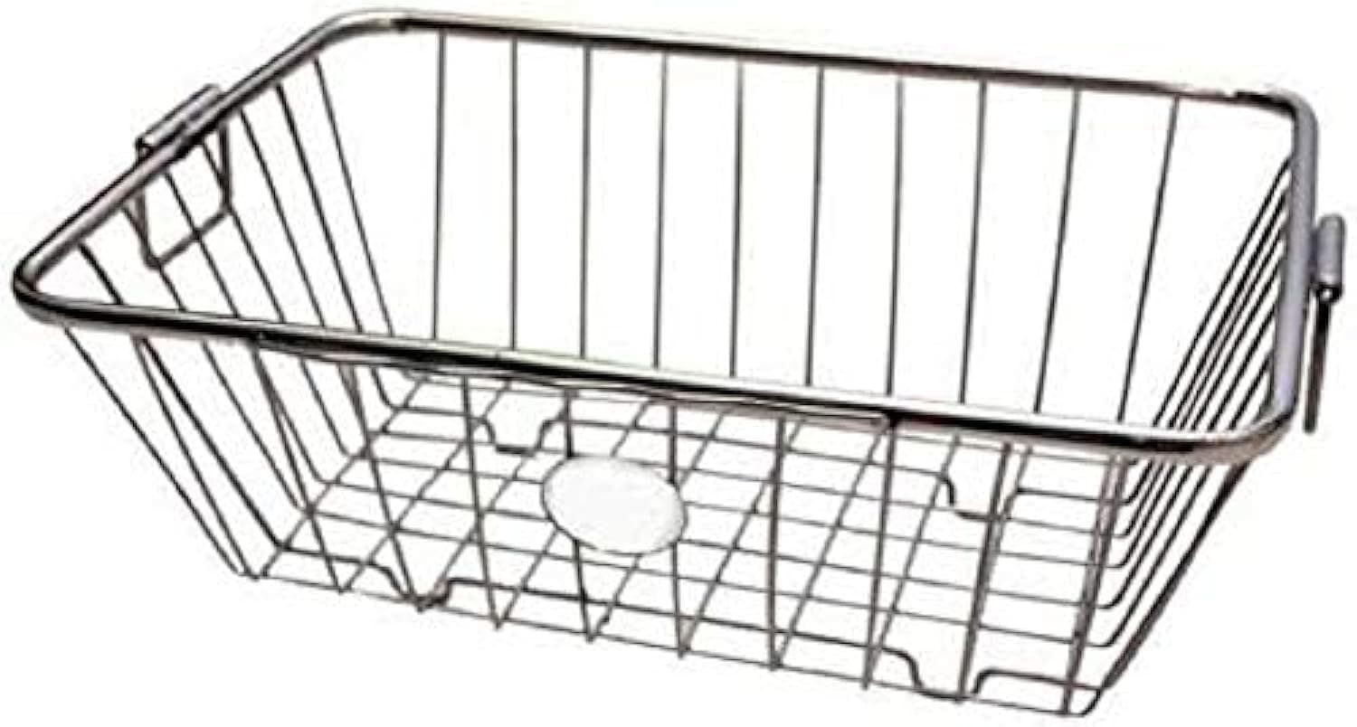 Stainless Steel Kitchen Dish Drainer Rack Platform Basket for Utensils Drying Bartan