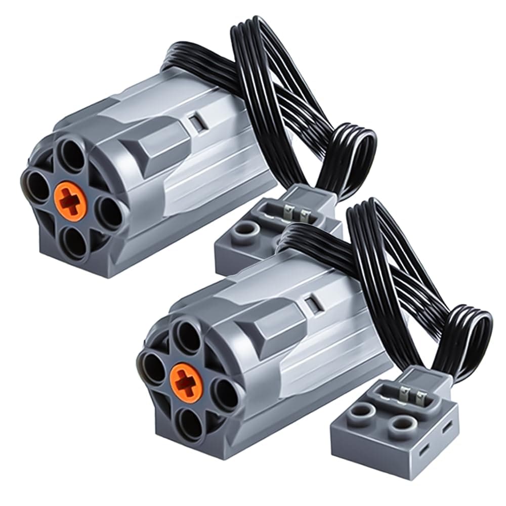 Power Functions M-Motor 8883 (2 PCS) Compatible with Major Brand MOC Parts