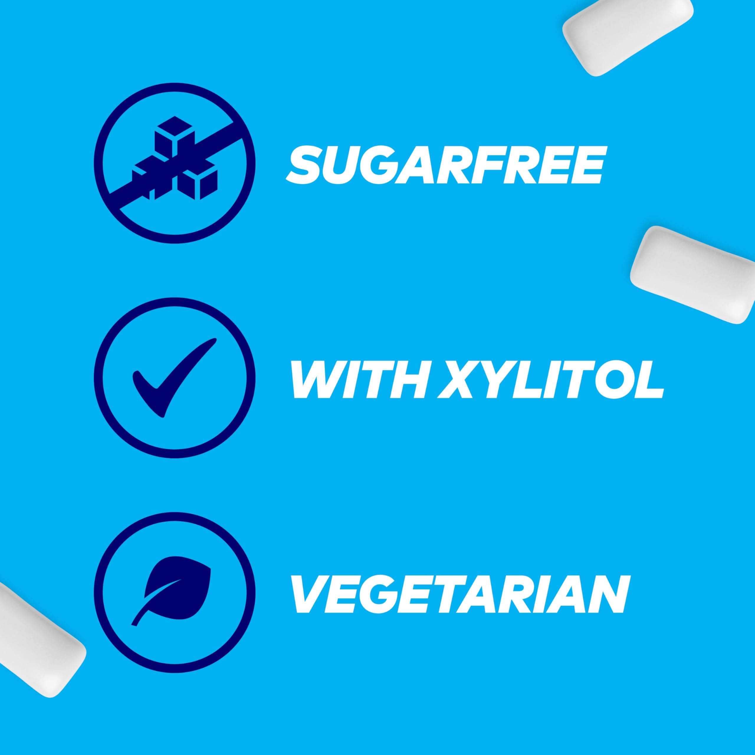 Wrigley's Extra Chewing Gum Bottle Sugar Free, Cool Breeze Flavour, 60 Pieces