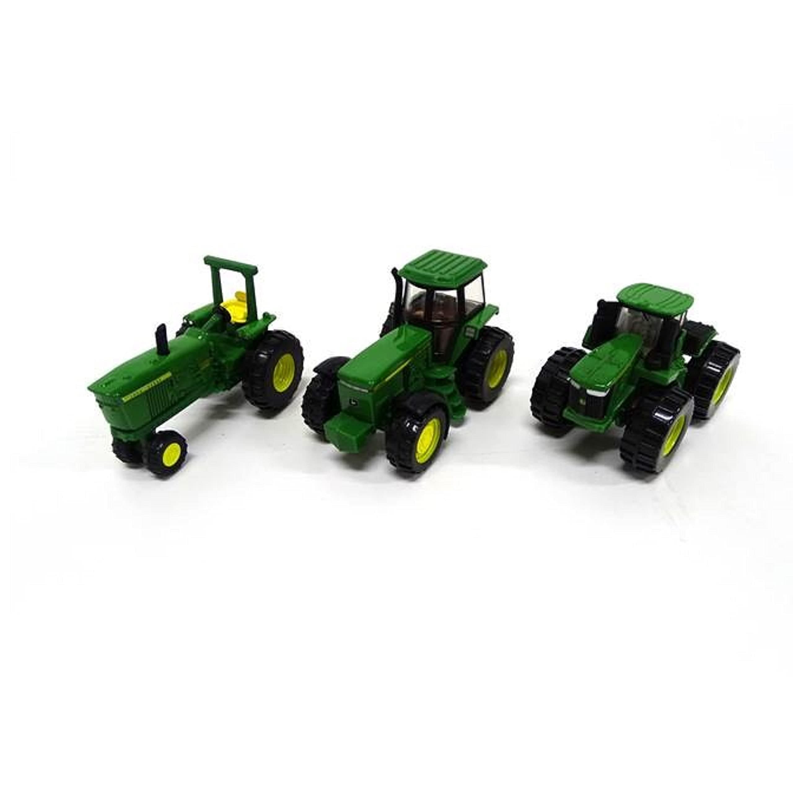 ERTL Iron John Deere Tractor Toys - 1:64 Scale - Includes 9620R, 4020, and 4960 Tractor Toys - Die-Cast John Deere Toys - Collectible Farm Toys Ages 3 Years and Up, Green