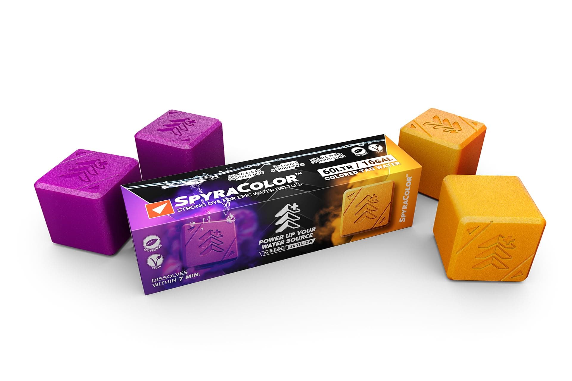 SpyraColor gelb & lila