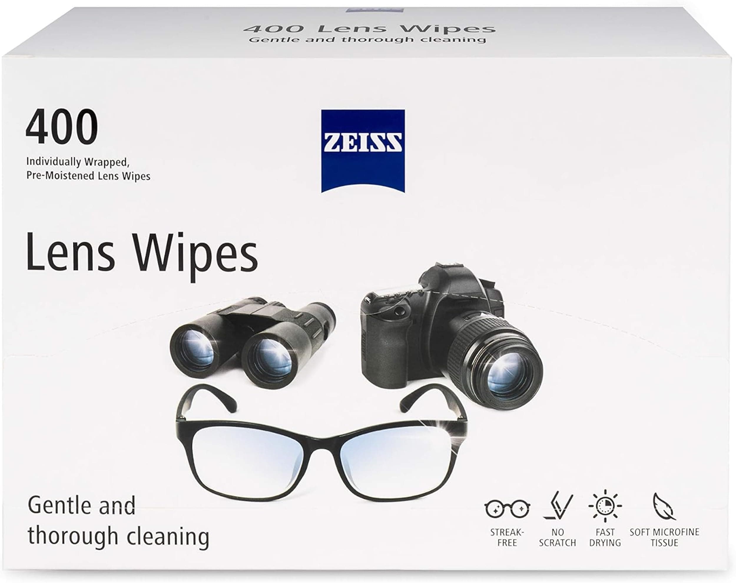 Zeiss レンズクリーニング用ウェットシート 400枚