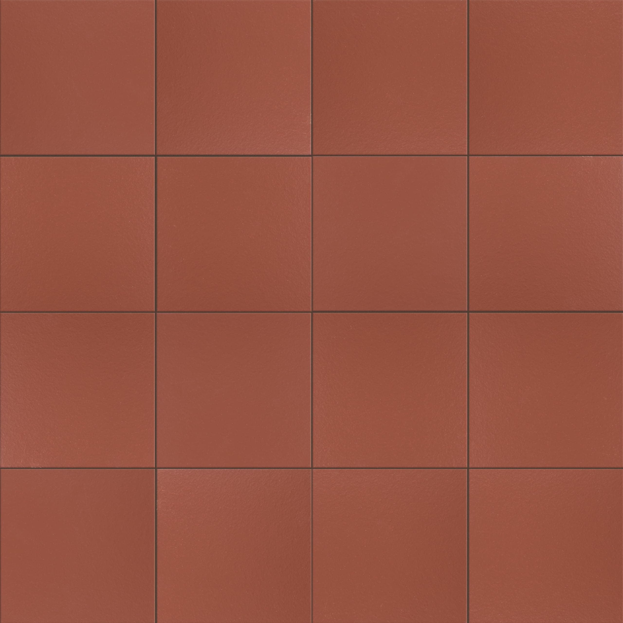 Merola Tile Quarry Red 5-7/8" x 5-7/8" Ceramic Floor and Wall Tile