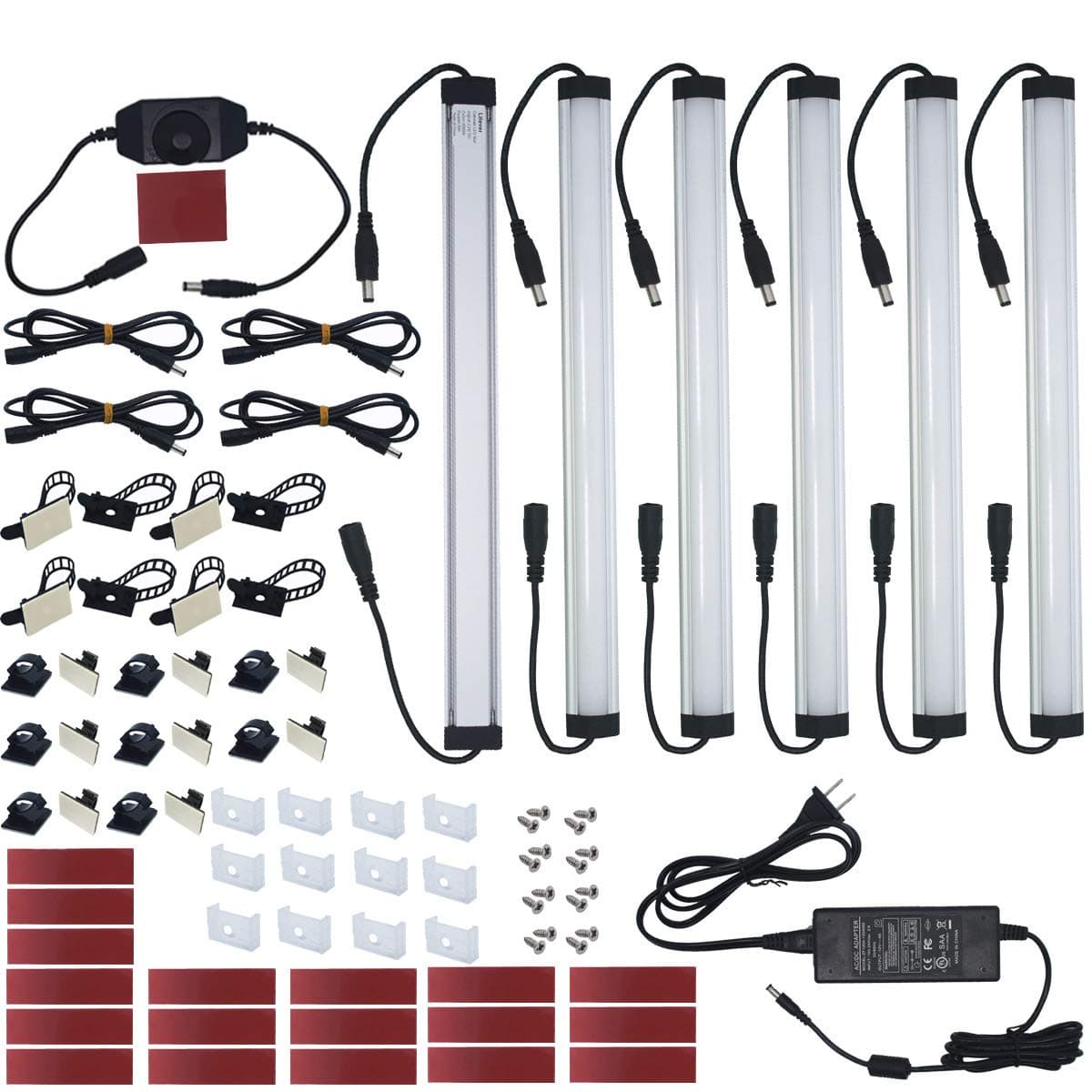 6-Light-Bar Under Cabinet Light Kit