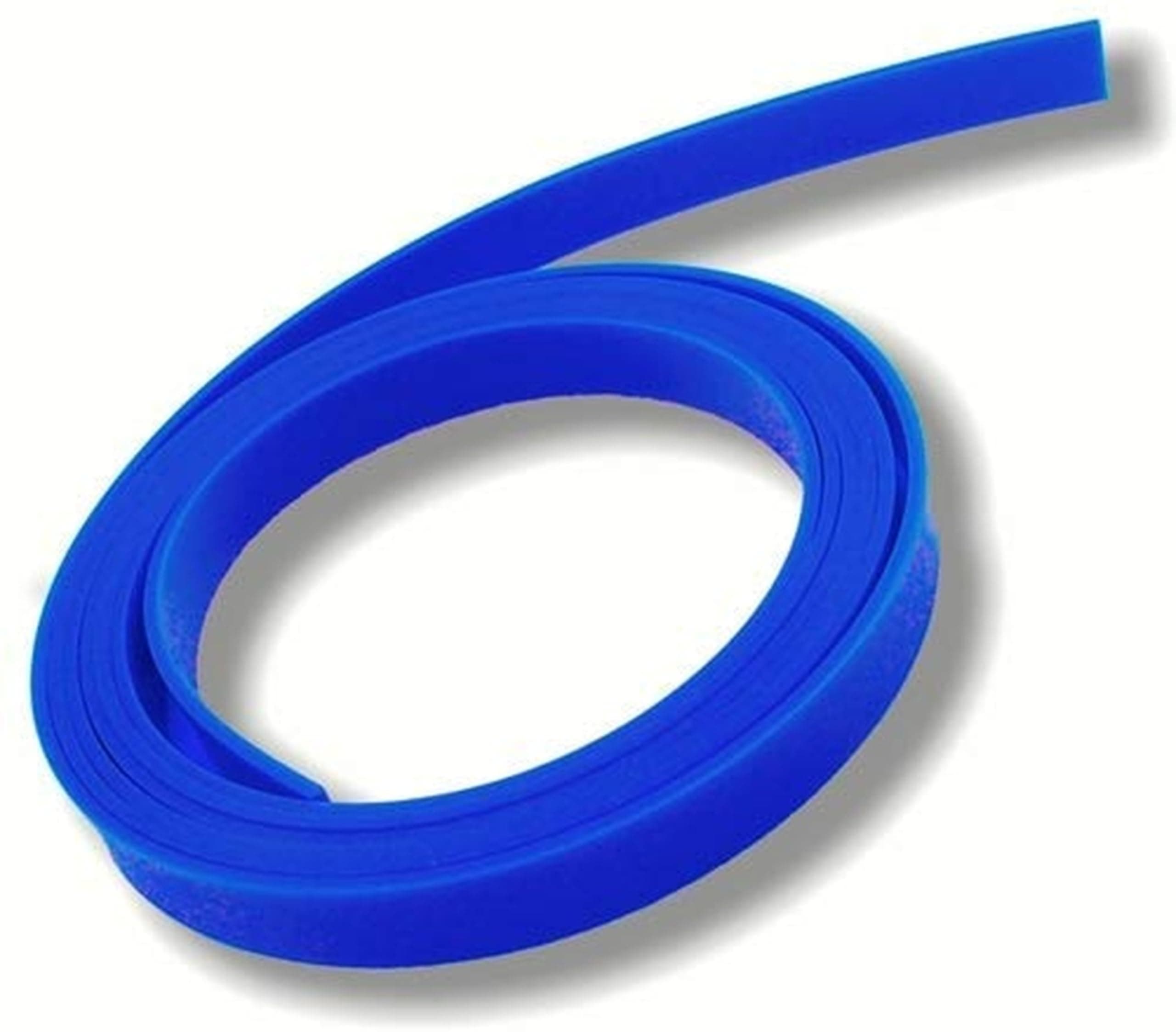 1 Meter Glass Wiper Replacement Rubber with Check Duster Cloth Free(Size-1Meter,Color-Blue,Material-Rubber)