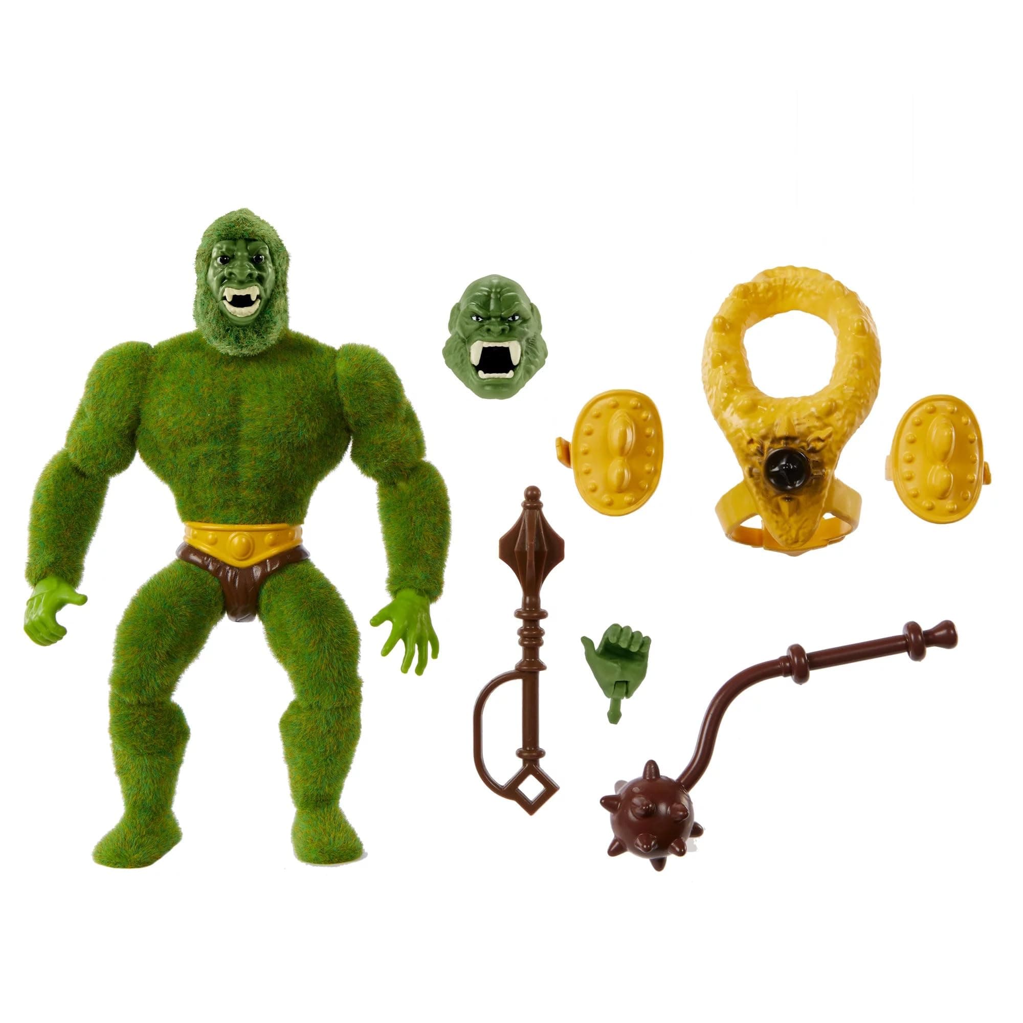 Masters of the Universe Origins Action Figure Moss Man, Flocked