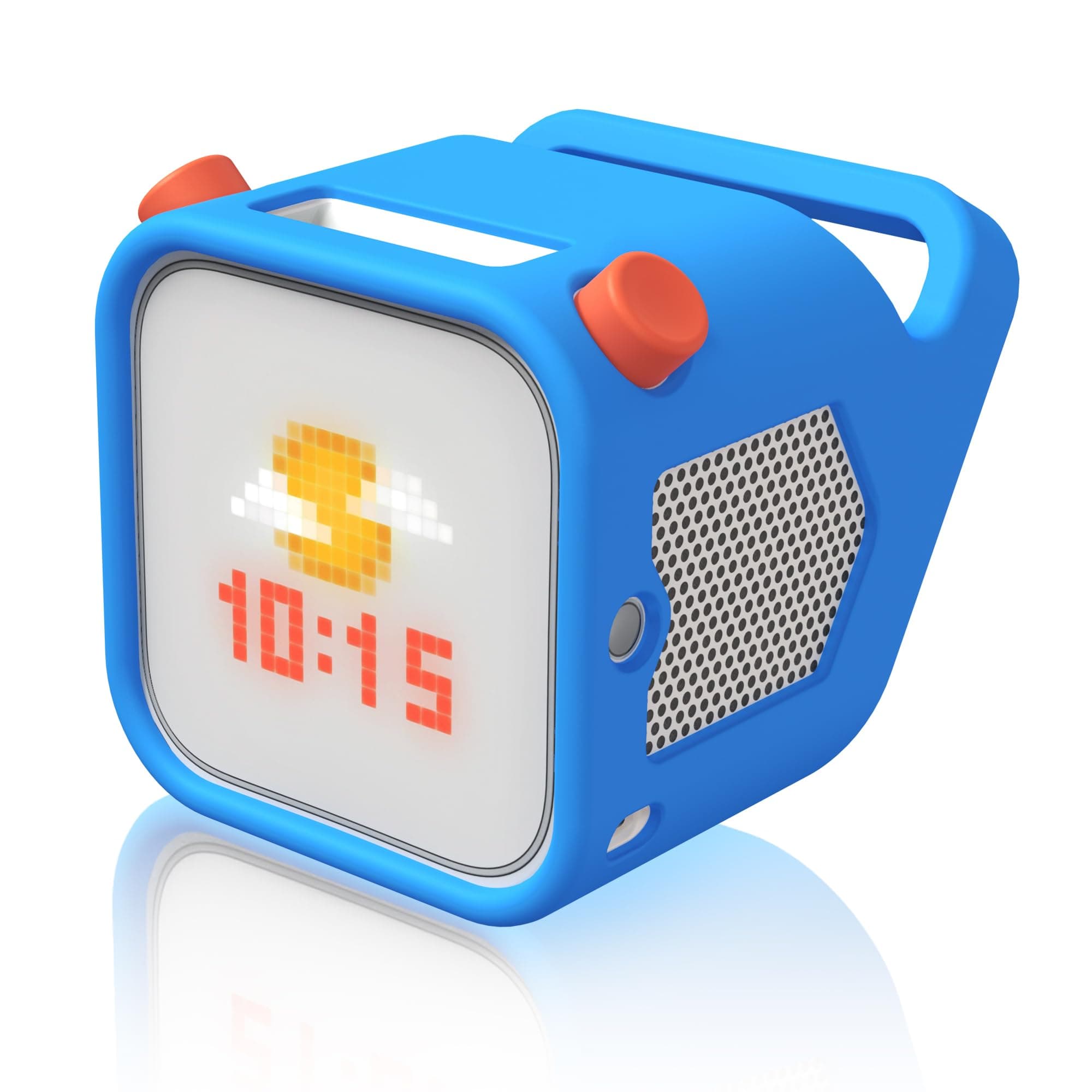 Silicone Case for Yoto Player (3rd Gen.), Silicone Protective Sleeve Case Compatible with Yoto Player, Anti-Slip, Bumps and Wear and TearSilicone Skin Cover with Easy-to-Carry Handle - Blue