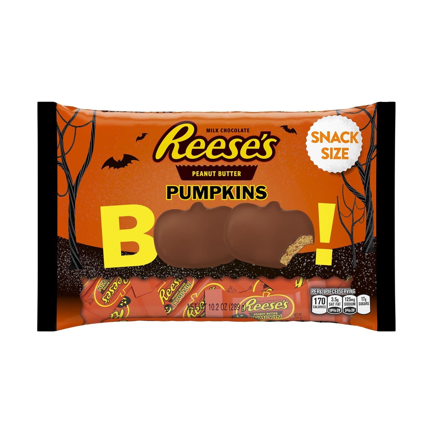 Snack Size Peanut Butter Pumpkins, 10.2 Ounce
