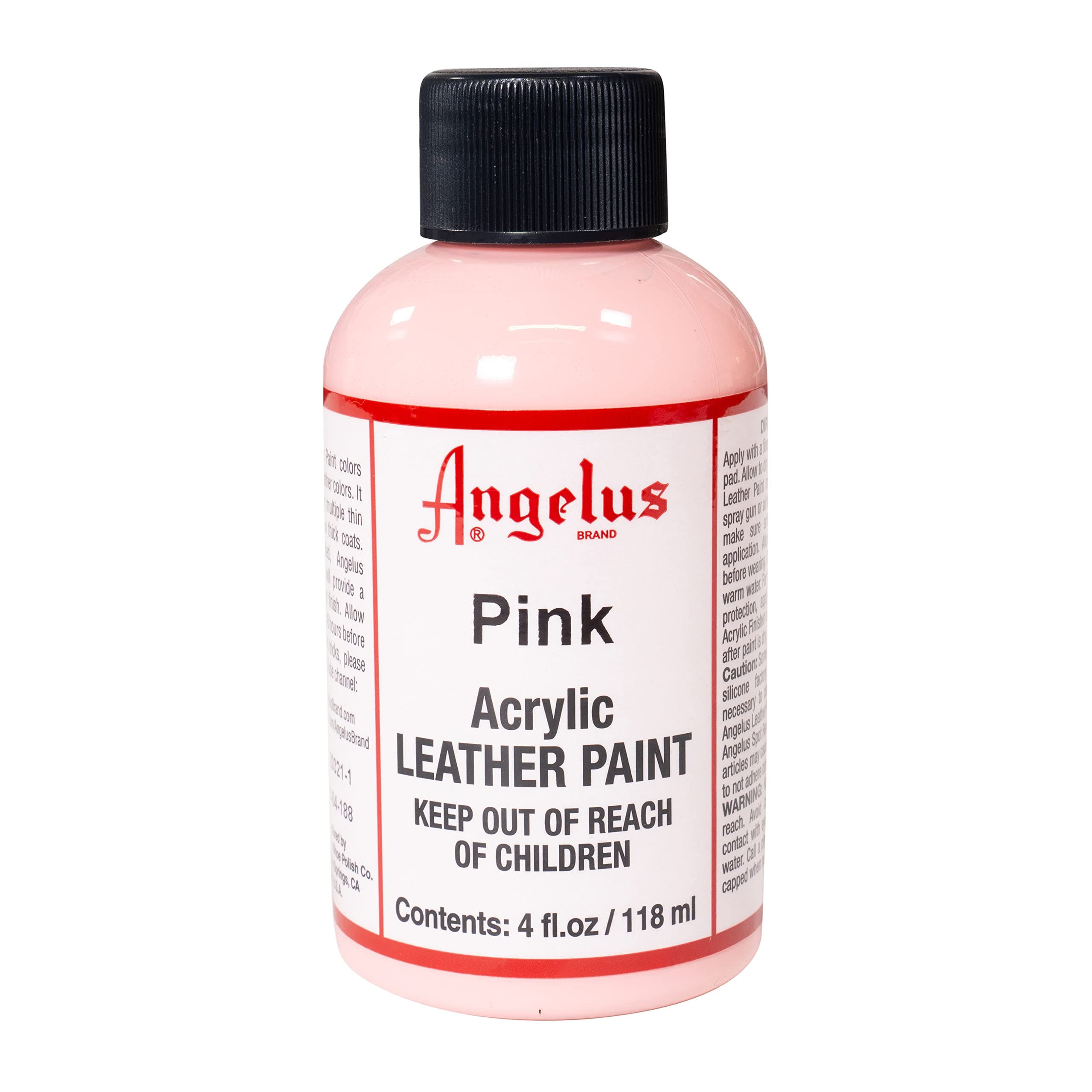 Angelus Leather Paint 4 Oz Pink