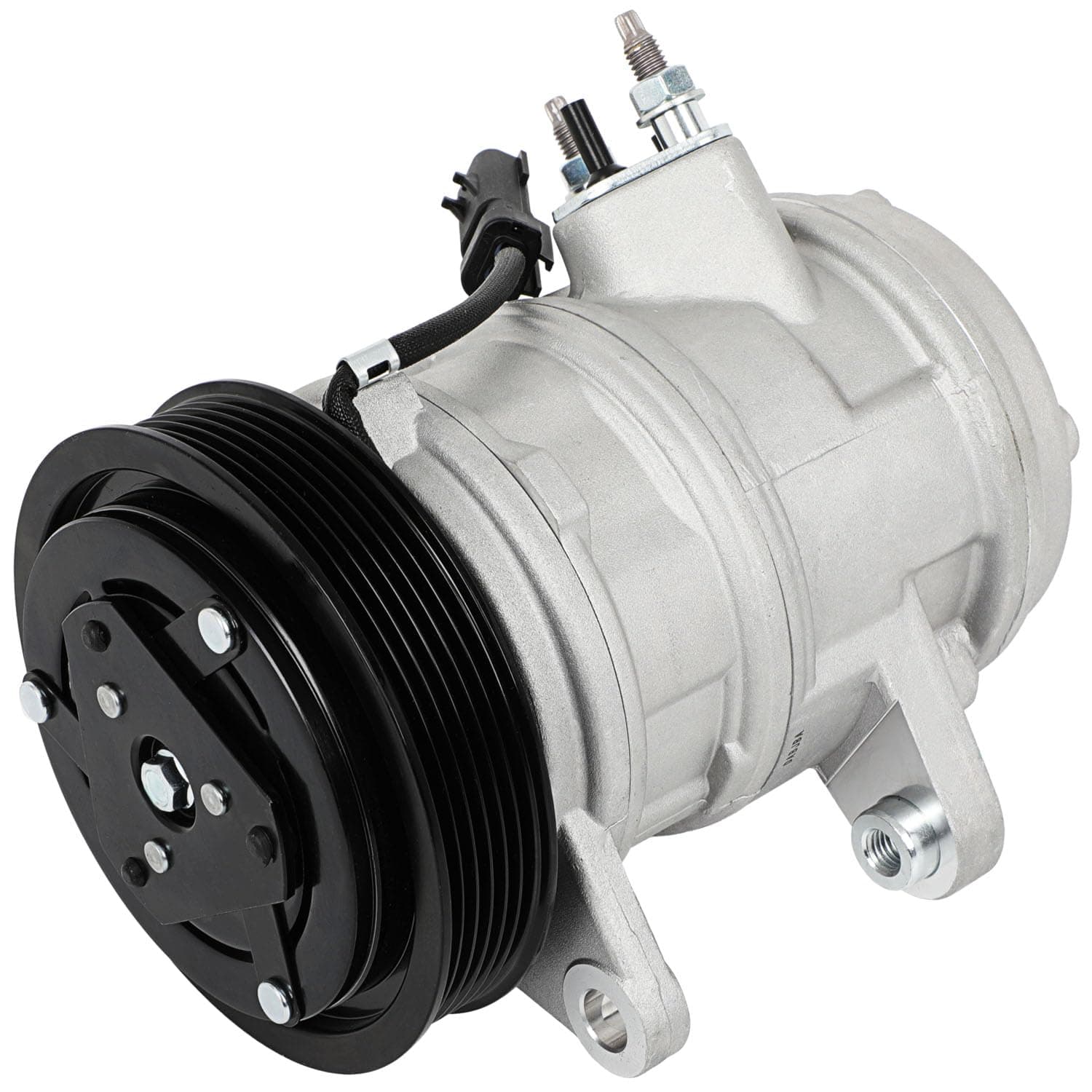 SCITOO AC Compressor fit for Dodge for Nitro 3.7L 2007-2008, Air Conditioning Compressor fit for Jeep for Liberty 3.7L 2006-2008 55111400 55111400AC 55111400AD 55111400AE