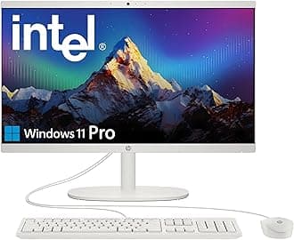 HP 2025 22" FHD All-in-One Desktop Computer • The New Version for Everyday Use • Latest 13th Gen Intel Quad-Core CPU • 16GB DDR5 • 128GB Storage • HDMI • Type-C • Wi-Fi • HD Webcam • Win11 Pro