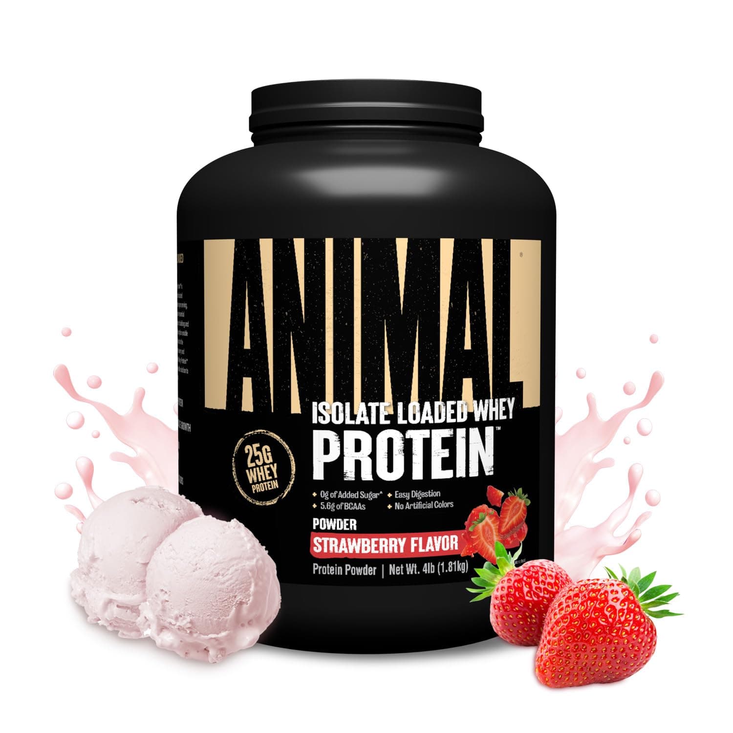 Isolate Loaded Whey Protein Strawberry 4 lb