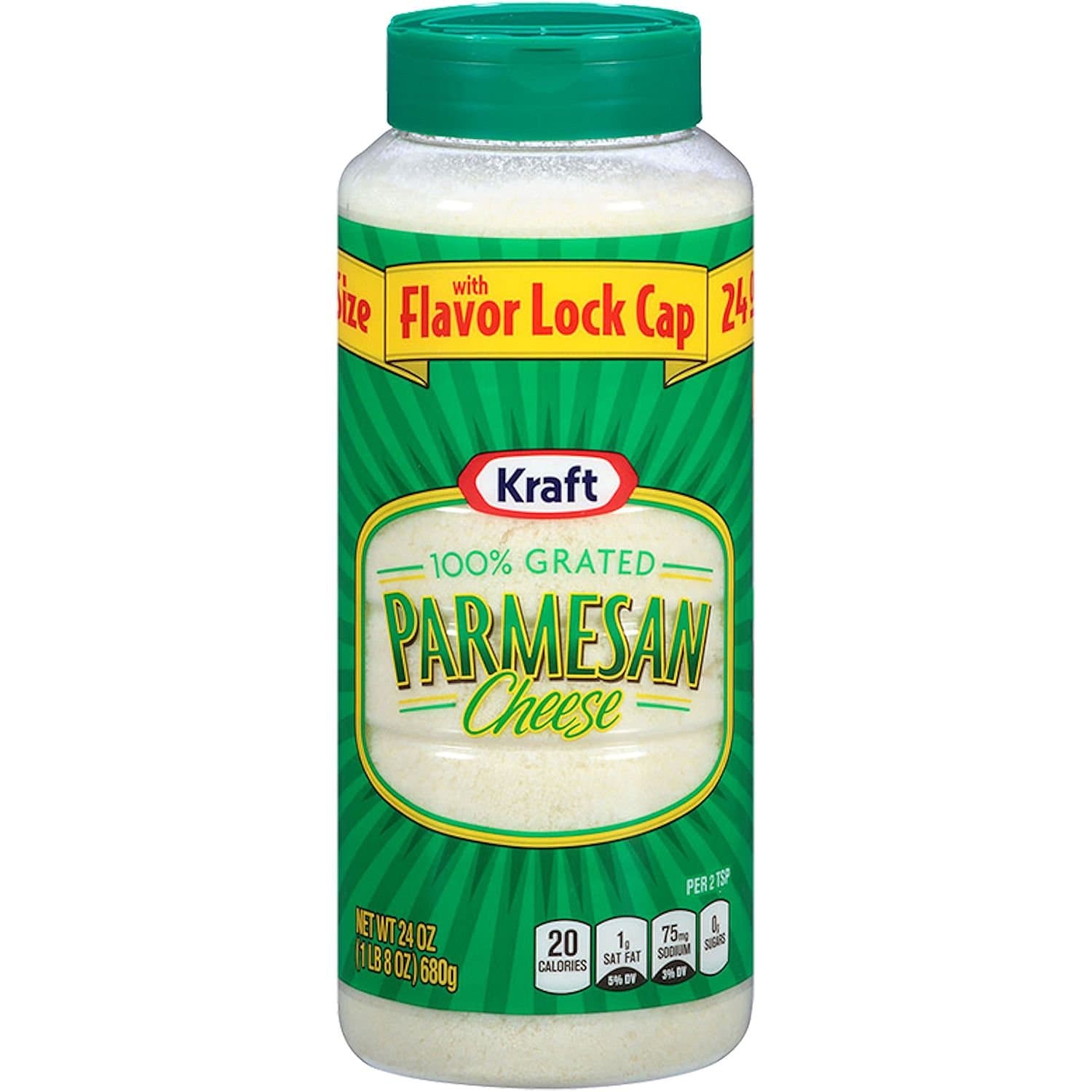- Kraft Grated Parmesan Cheese, 680g