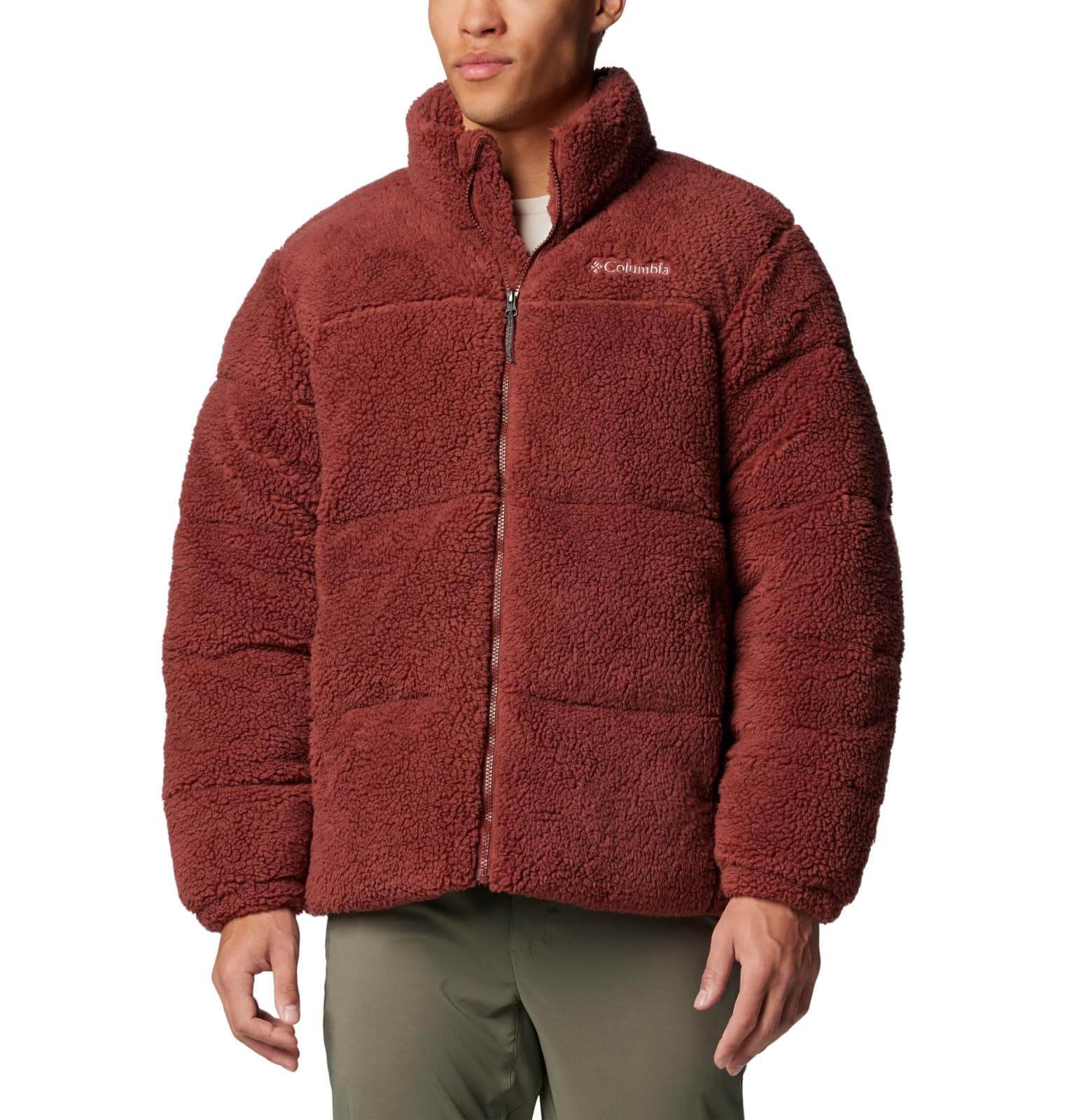 Columbia mens Puffect II Sherpa Jacket