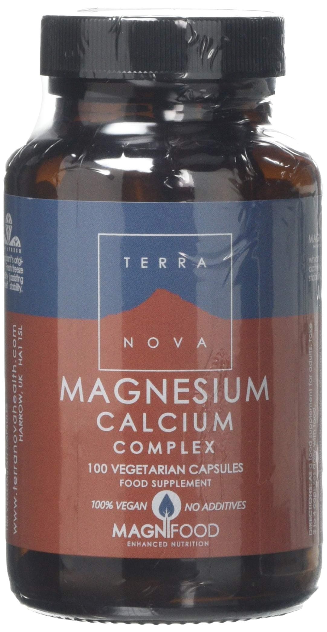 TERRANOVA Calcium Magnesium 2:1 Complex, 100 CT