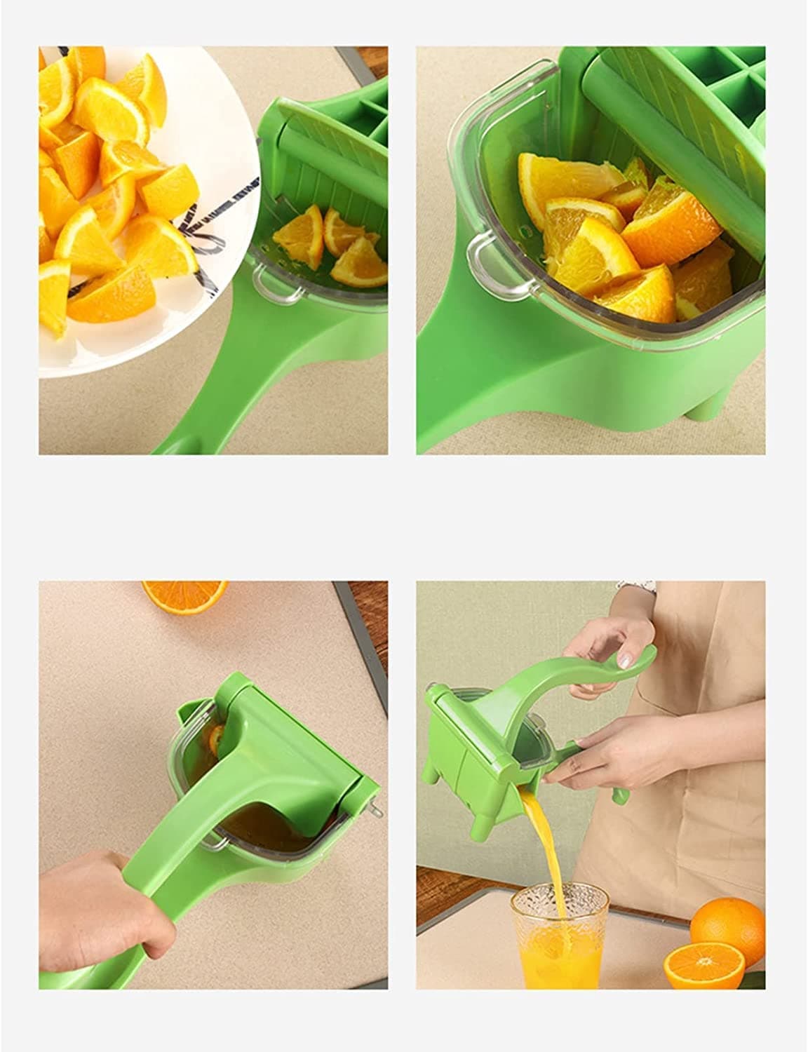 Multifunctional juicer fruit lemon small juicer manual juicer handheld non-electric juicer