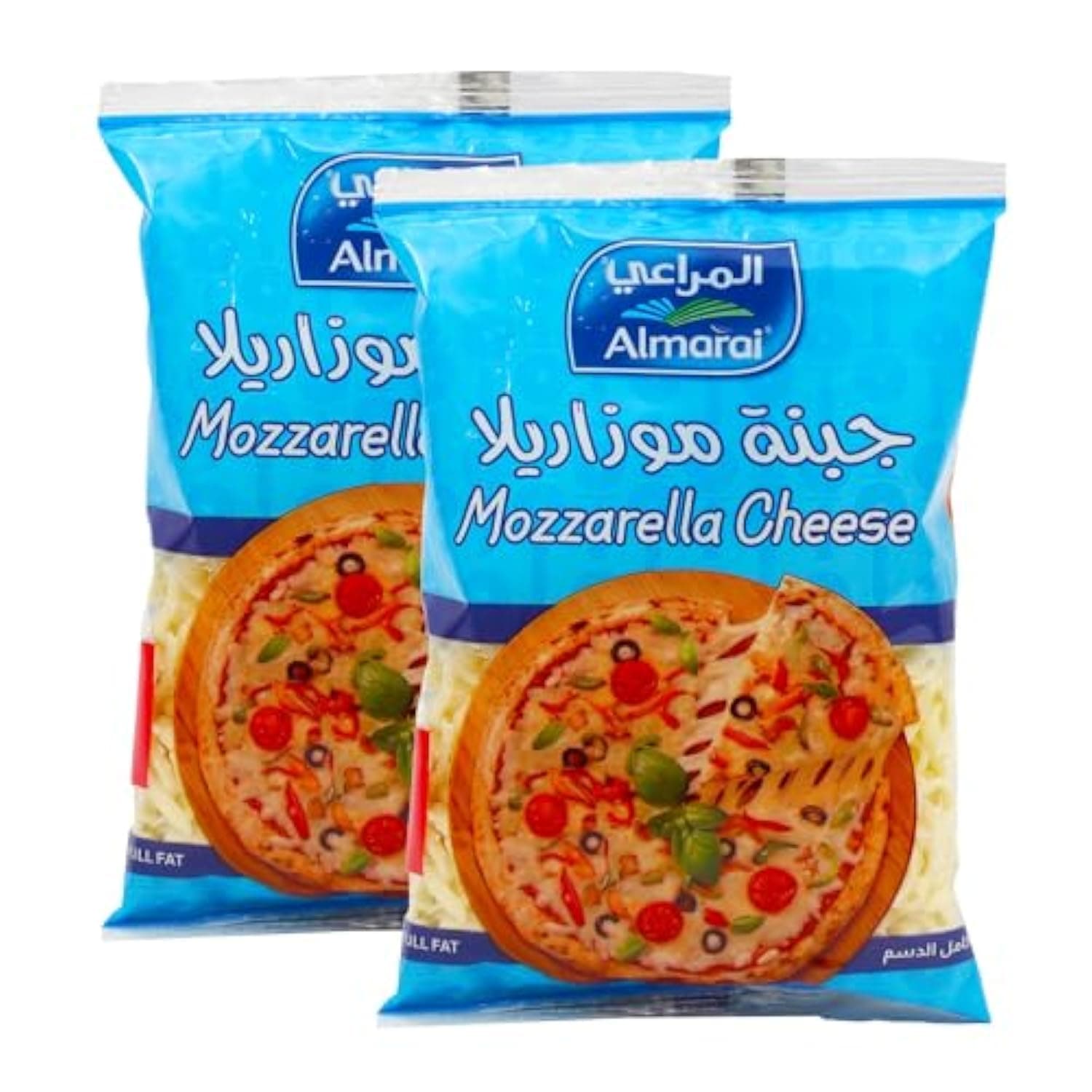 Almarai Shredded Mozzarella Cheese Value Pack, 2 x 180 g
