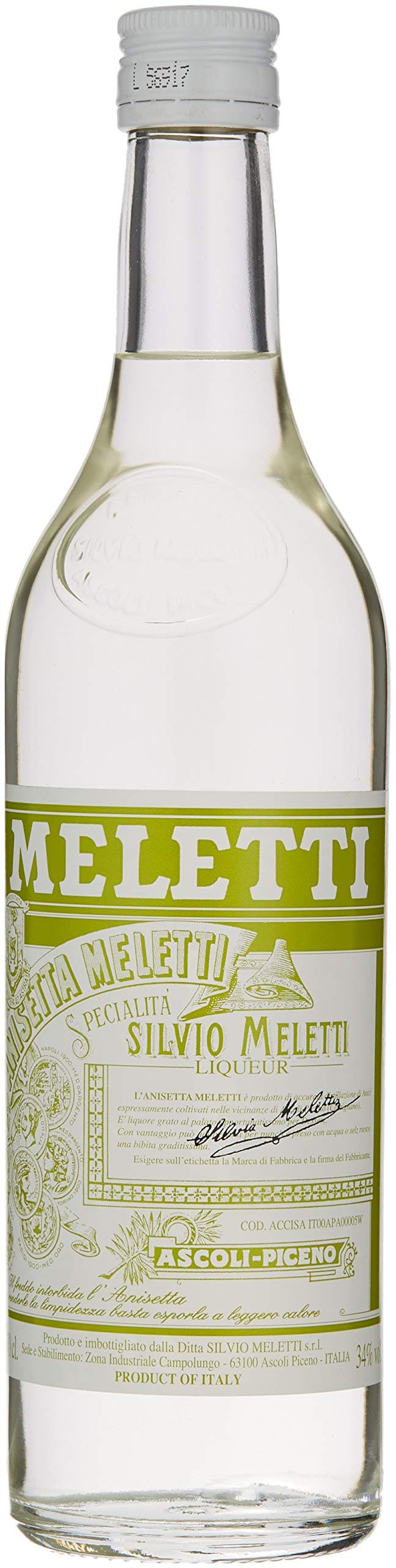 Meletti Anisetta Liqueur, 70 cl