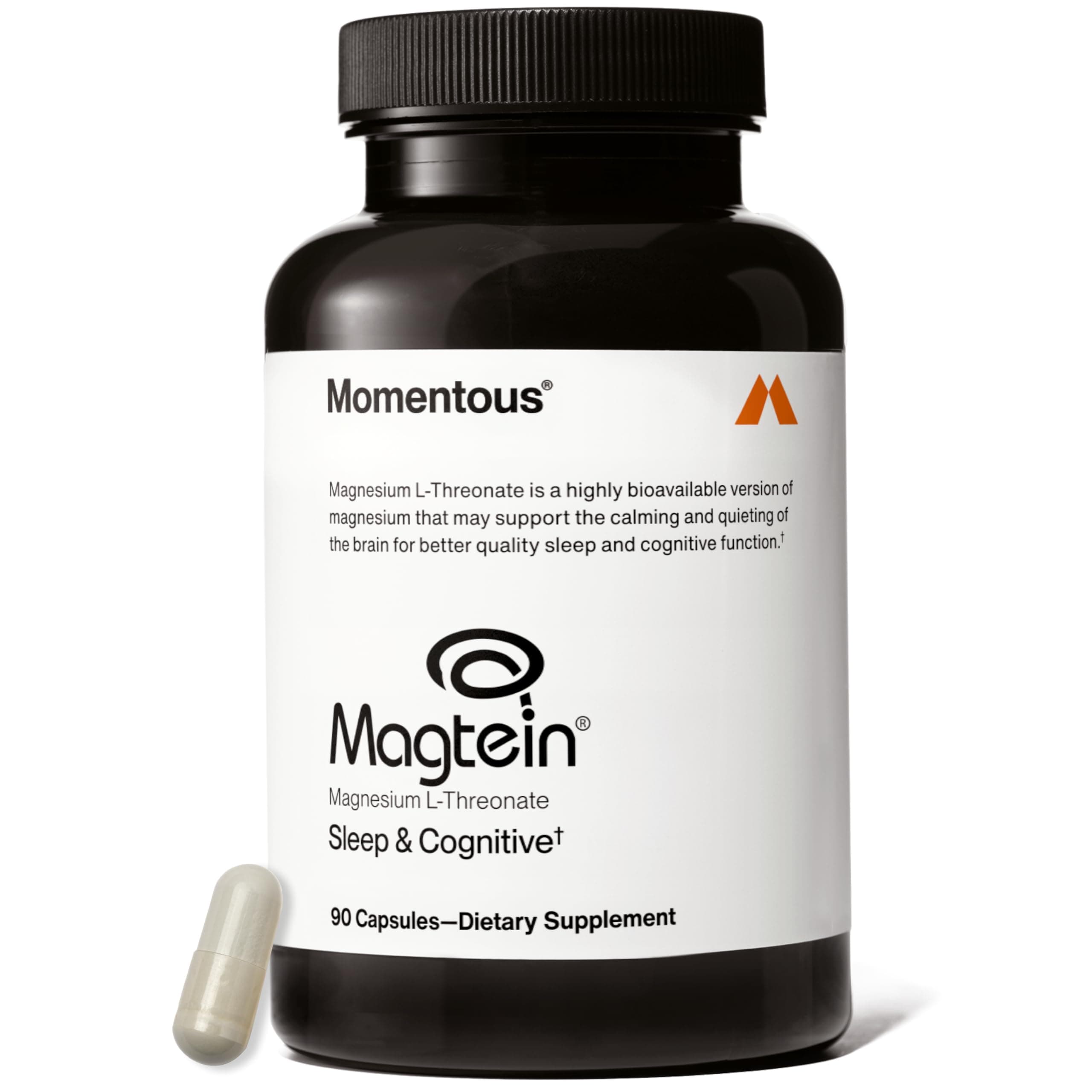 Momentous Magnesium Threonate Capsules, 30 Servings