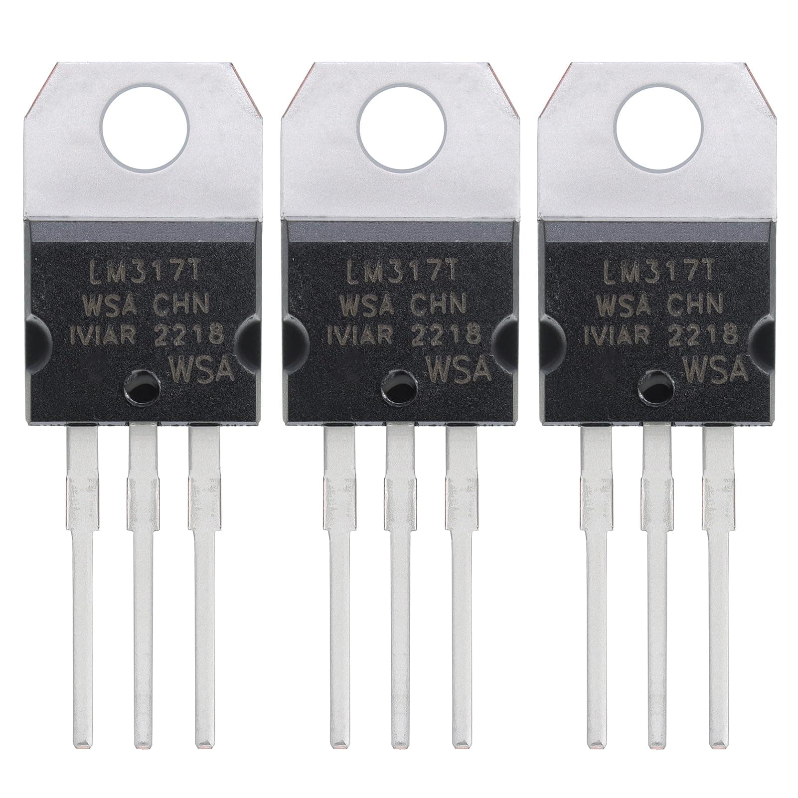 LM317T LM317 Voltage Regulator Adjustable IC 1.5A 1.2V to 37V TO-220(Pack of 30pcs)