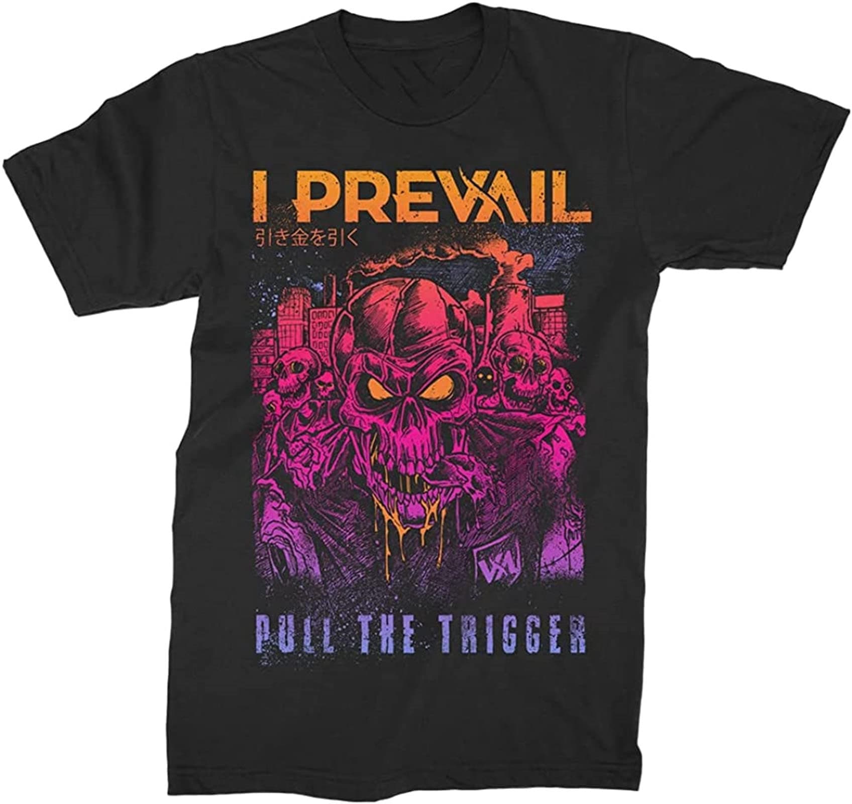 YILINI Prevail - Ptt Zombie Tee Black XL