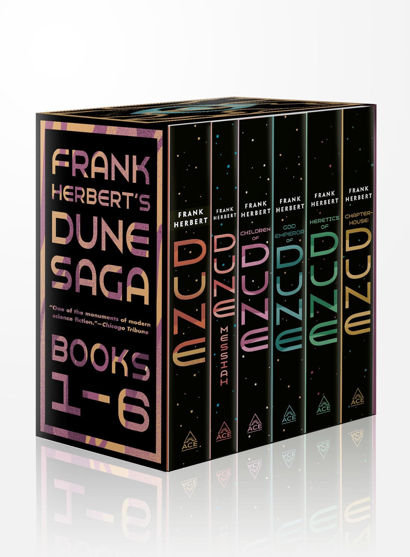 Frank Herbert'S Dune Saga 6-Book Boxed Set: Dune, Dune Messiah, Children Of Dune, God Emperor Of Dune, Heretics Of Dune, And Chapterhouse: Dune