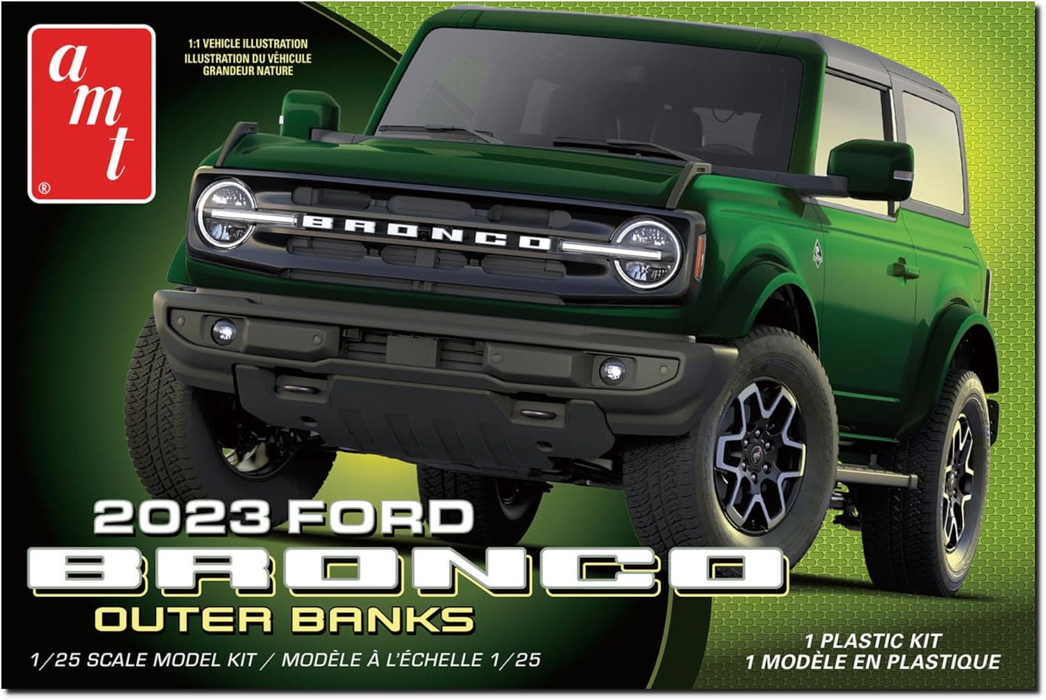 2023 Ford Bronco Outer Banks 1:25 Scale Model Kit
