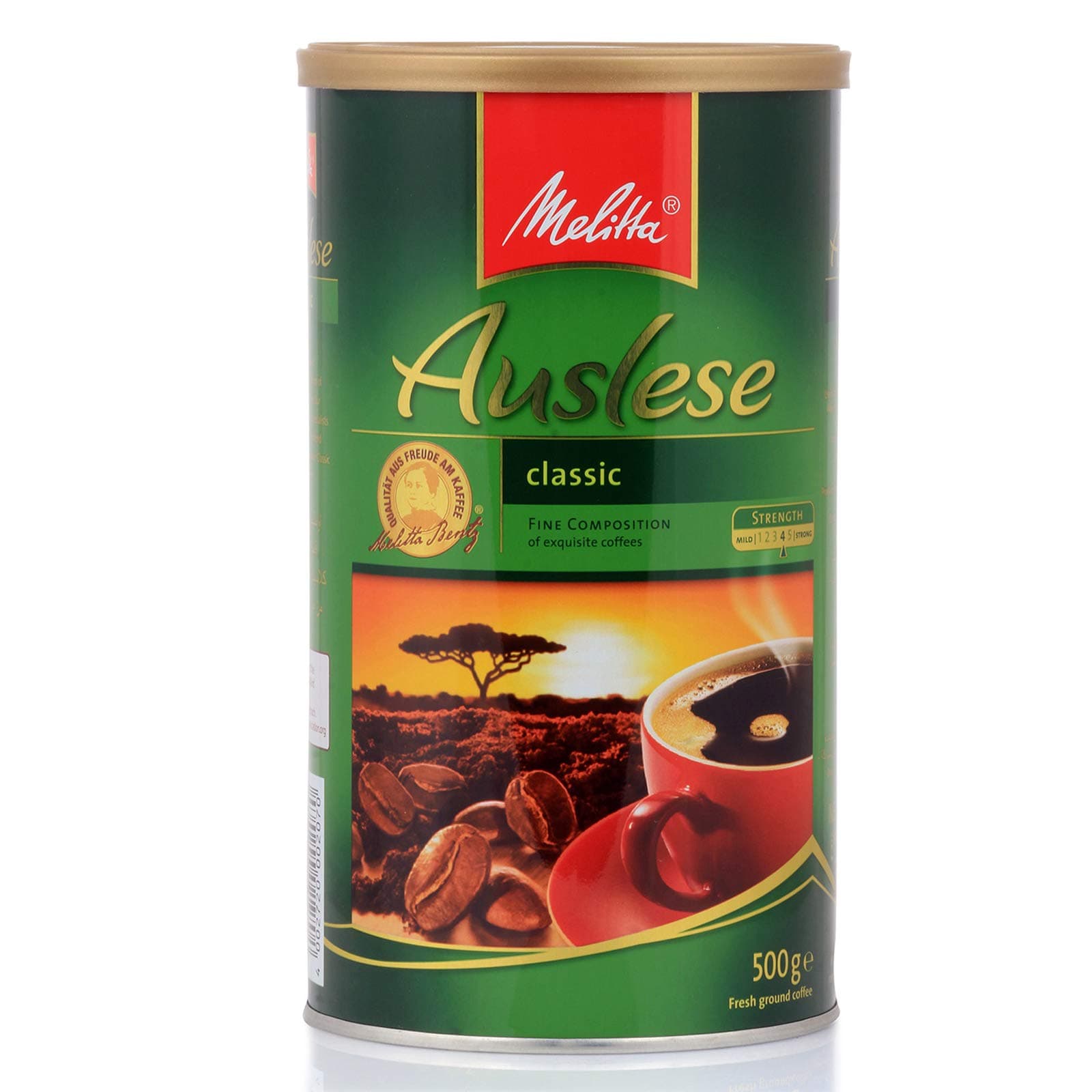 Melitta Ground Coffee Auslese Coffee Tin, 500gm