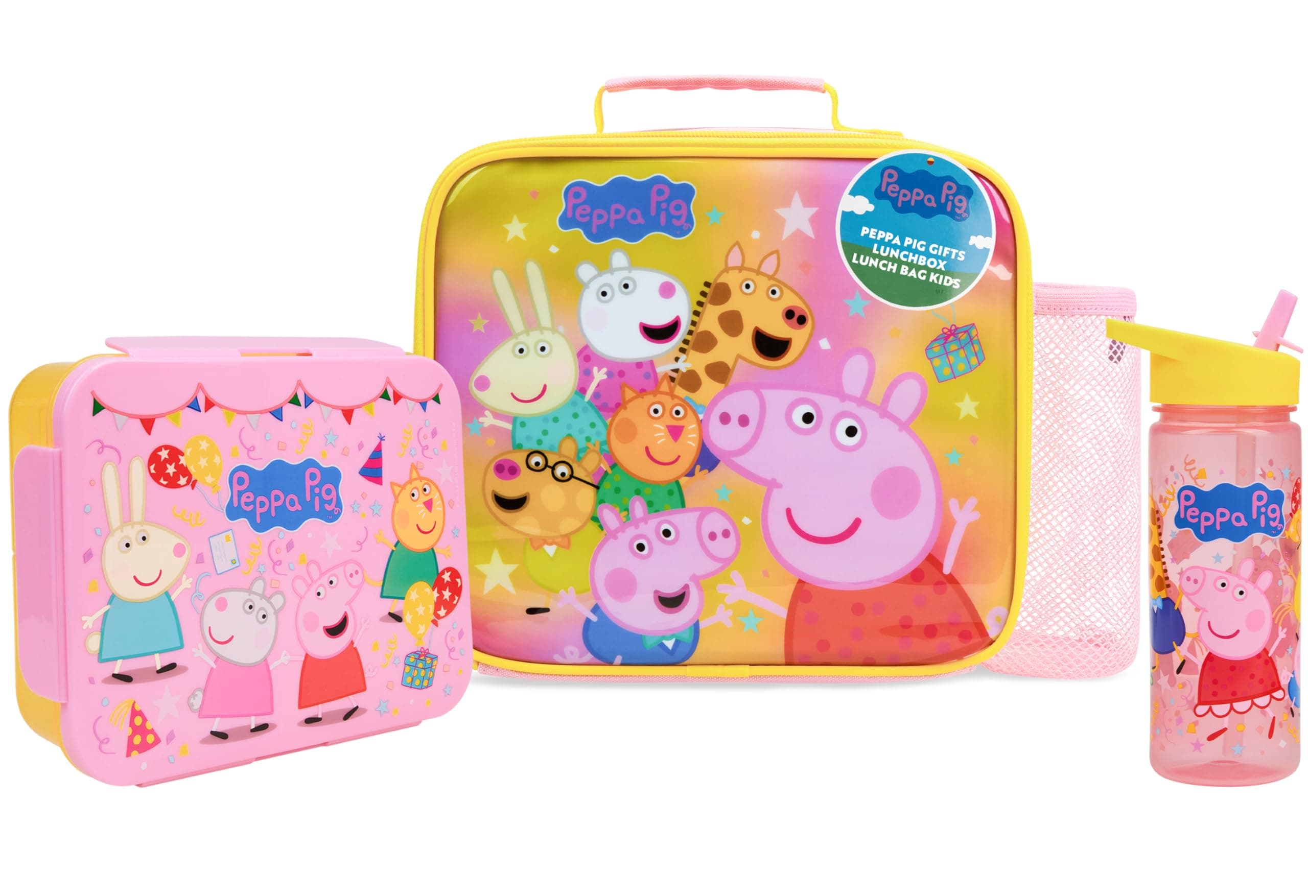 Get Trend Peppa Pig Lunch Bag Set (Multi Peppa Pig)