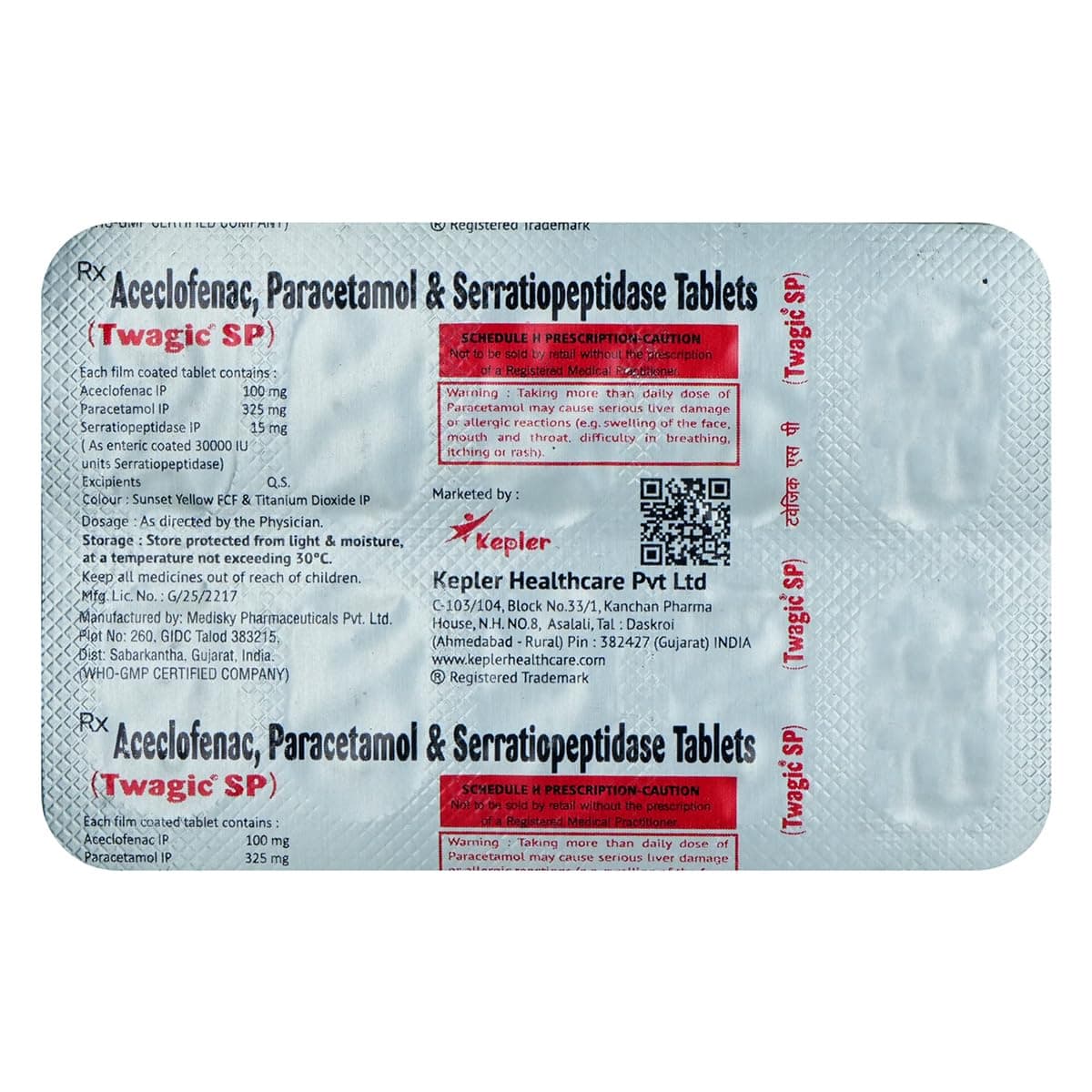 Twagic SP - Strip of 10 Tablets