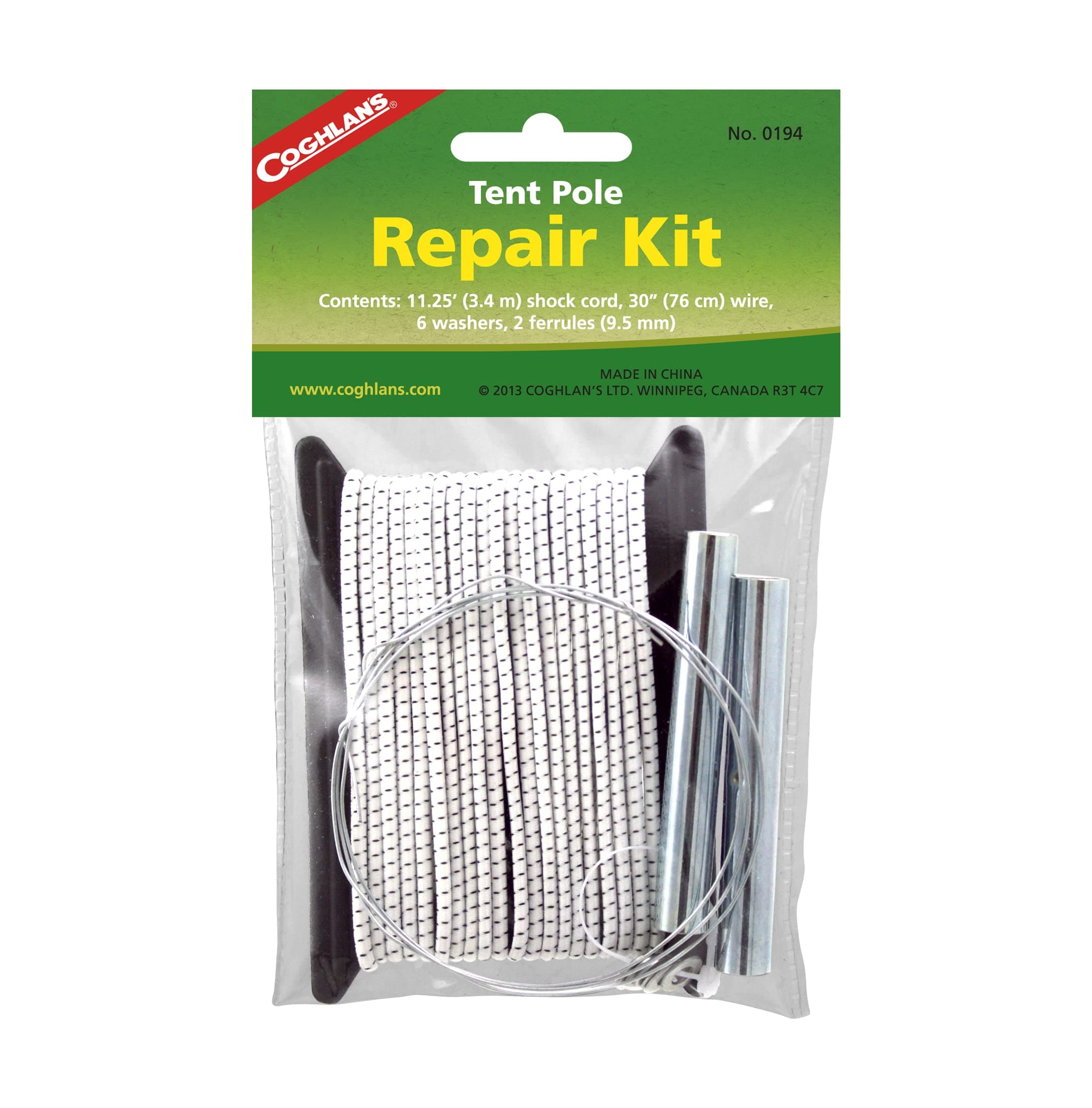 Coughlan's Tent Pole Repair Kit