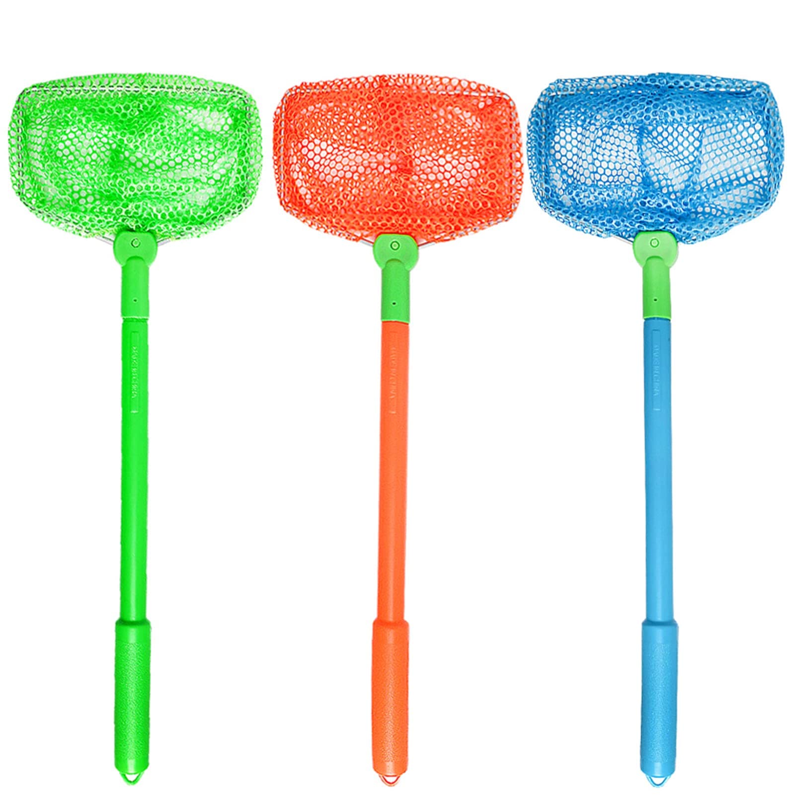 Fishing Net, TSYAN Bug Net Catching Crab Insect Nets Beach Toys Floating Bait Butterflies Colorful Nets for Kids Outdoor Playing 16 inches