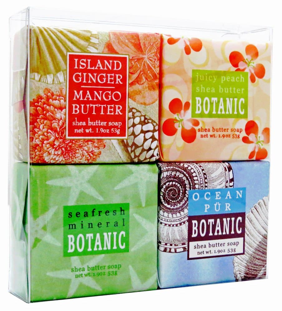 Tropical Breeze Soap Sampler - Set of 4 Assorted Scents