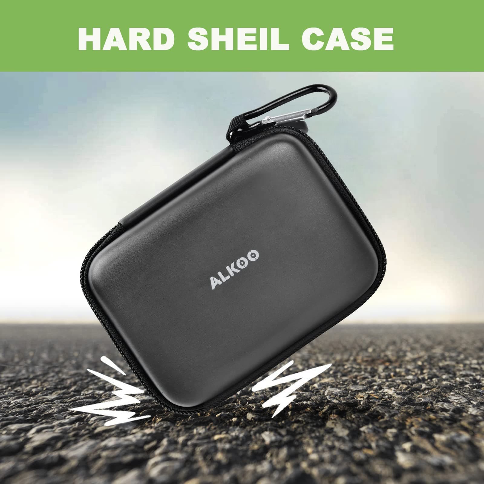 ALKOO Case Compatible with Carson MicroBrite Plus 60x-120x LED Lighted Pocket Microscope, Carry Storage Holder for Kids Microscope - Box Only