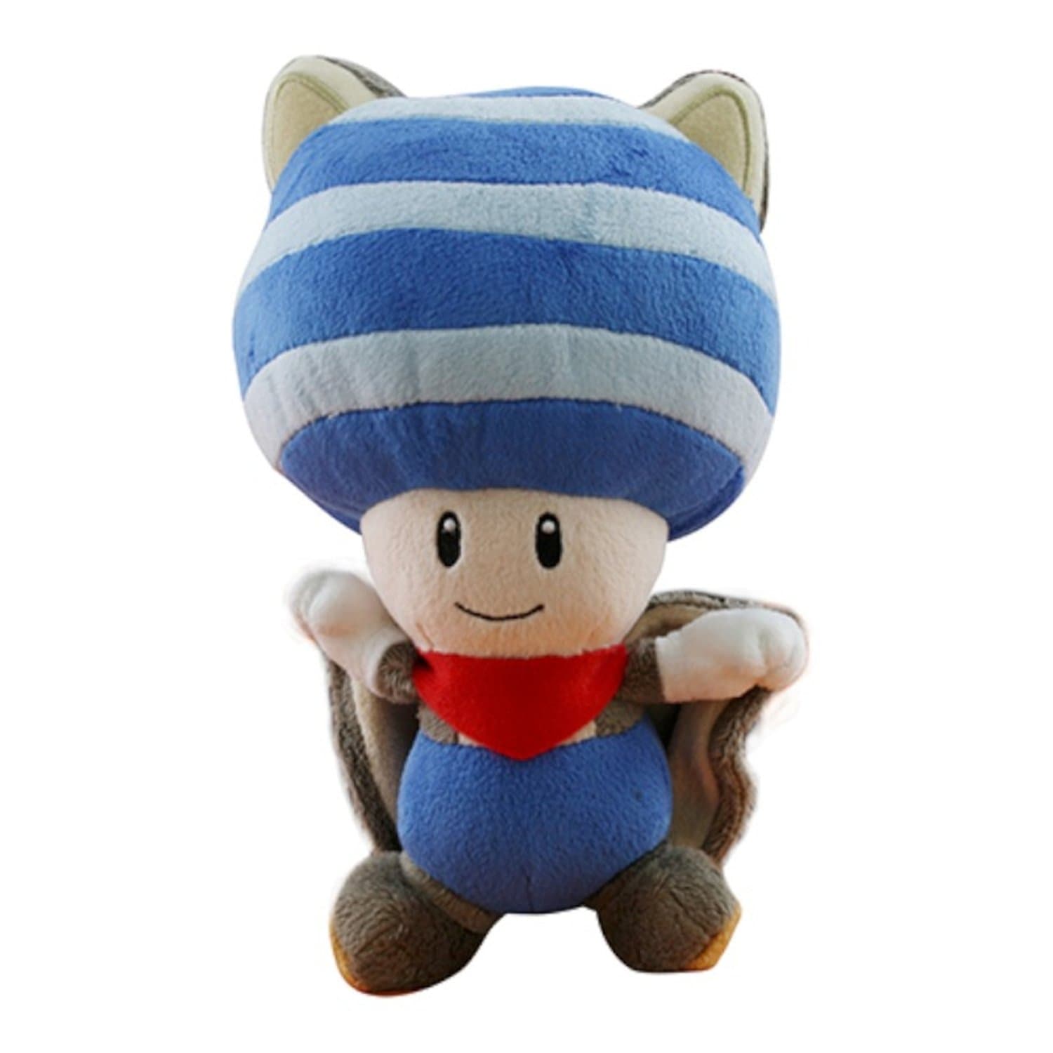Little Buddy Toys Nintendo Flying Squirrel Toad 8 Plush, Blue