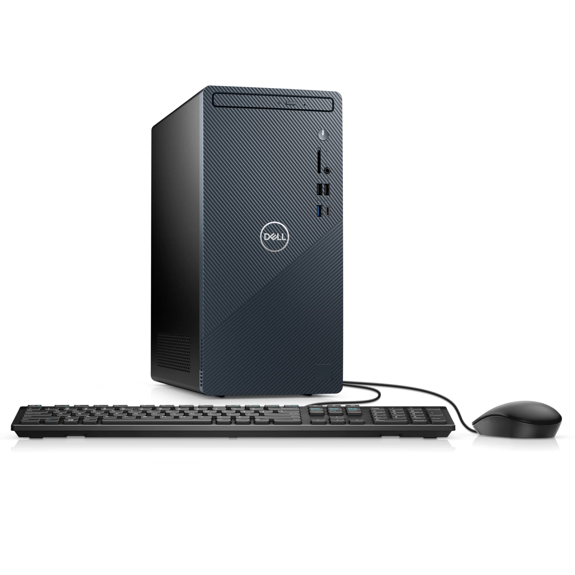 DellInspiron 3910 Desktop - Intel Core i7-12700 Processor, 16GB DDR4 RAM, 512GB SSD, Intel UHD 770 Graphics, Intel Wi-Fi 6, 2 Years On Site + 6 Months Migrate, Windows 11 Pro - Mist Blue