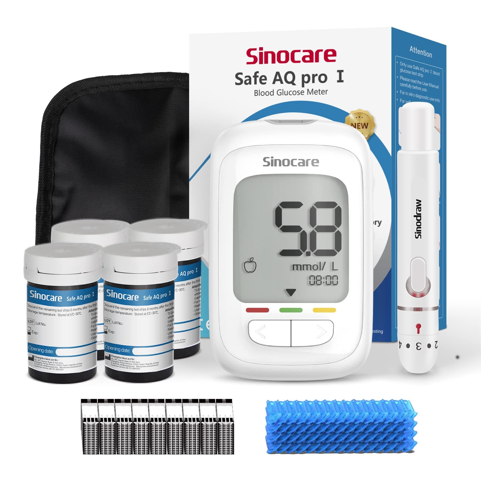 Safe AQ Pro I blood sugar test kit