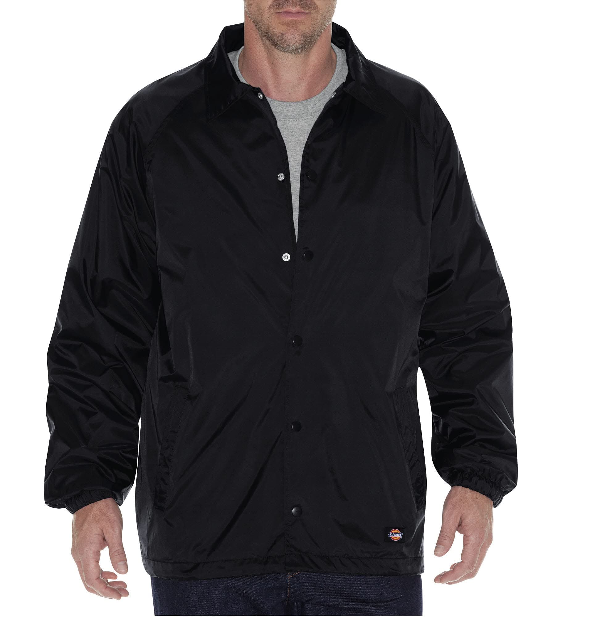 DickiesMen's Big & Tall Snap Front Nylon Jacket