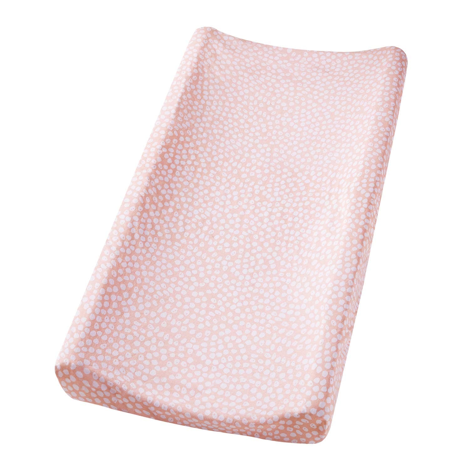 Changing Pad Covers, LNGLAT 2-Pack Cotton Cradle Sheets for Baby, Fit Standard Contoured Changing Table Pads